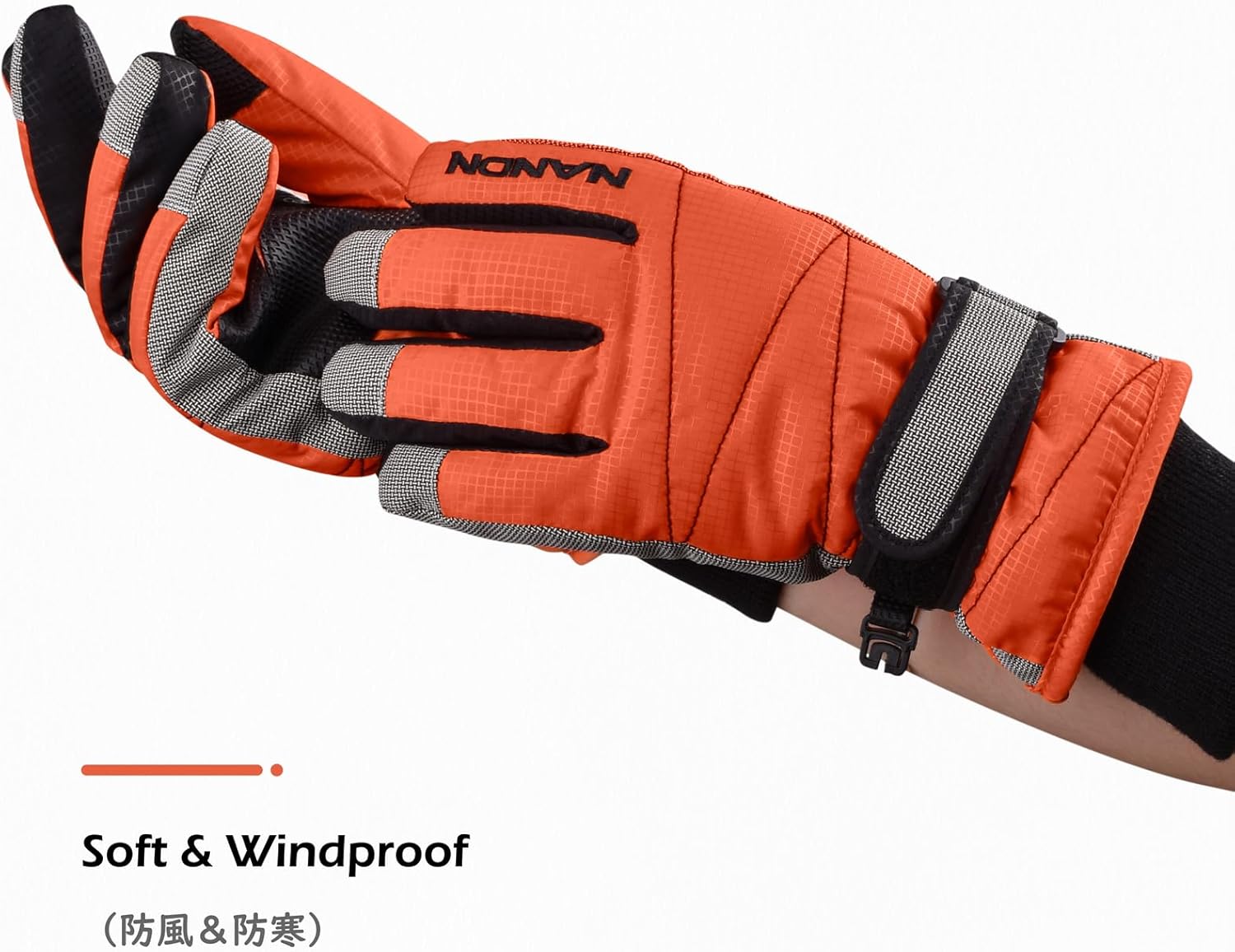 TRIWONDER Ski Gloves Kids Cold Weather Winter Warm Gloves Windproof Thermal Fleece Outdoor Snowboard Snow Gloves Mittens for Boys Girls Children