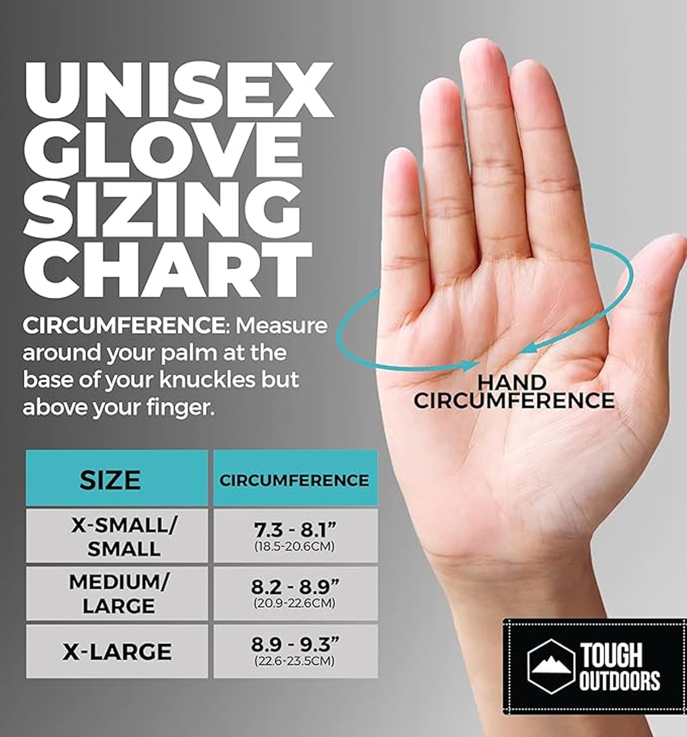 Tough Outdoors Snow Gloves for Men & Women - Skiing Gloves & Waterproof Gloves - Adult Ski Gloves - Snowboarding Gloves Waterproof Insulated