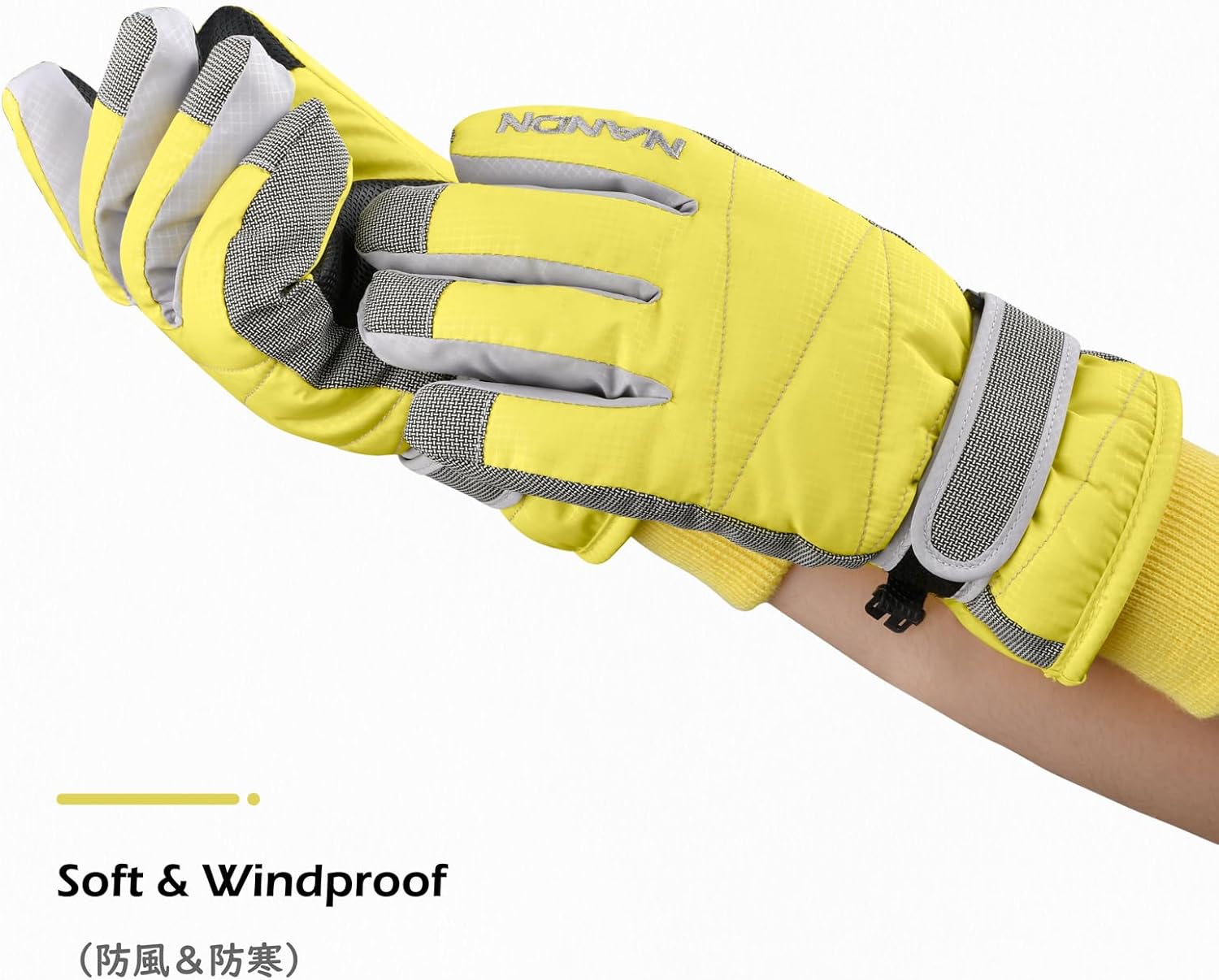 TRIWONDER Ski Gloves Kids Cold Weather Winter Warm Gloves Windproof Thermal Fleece Outdoor Snowboard Snow Gloves Mittens for Boys Girls Children