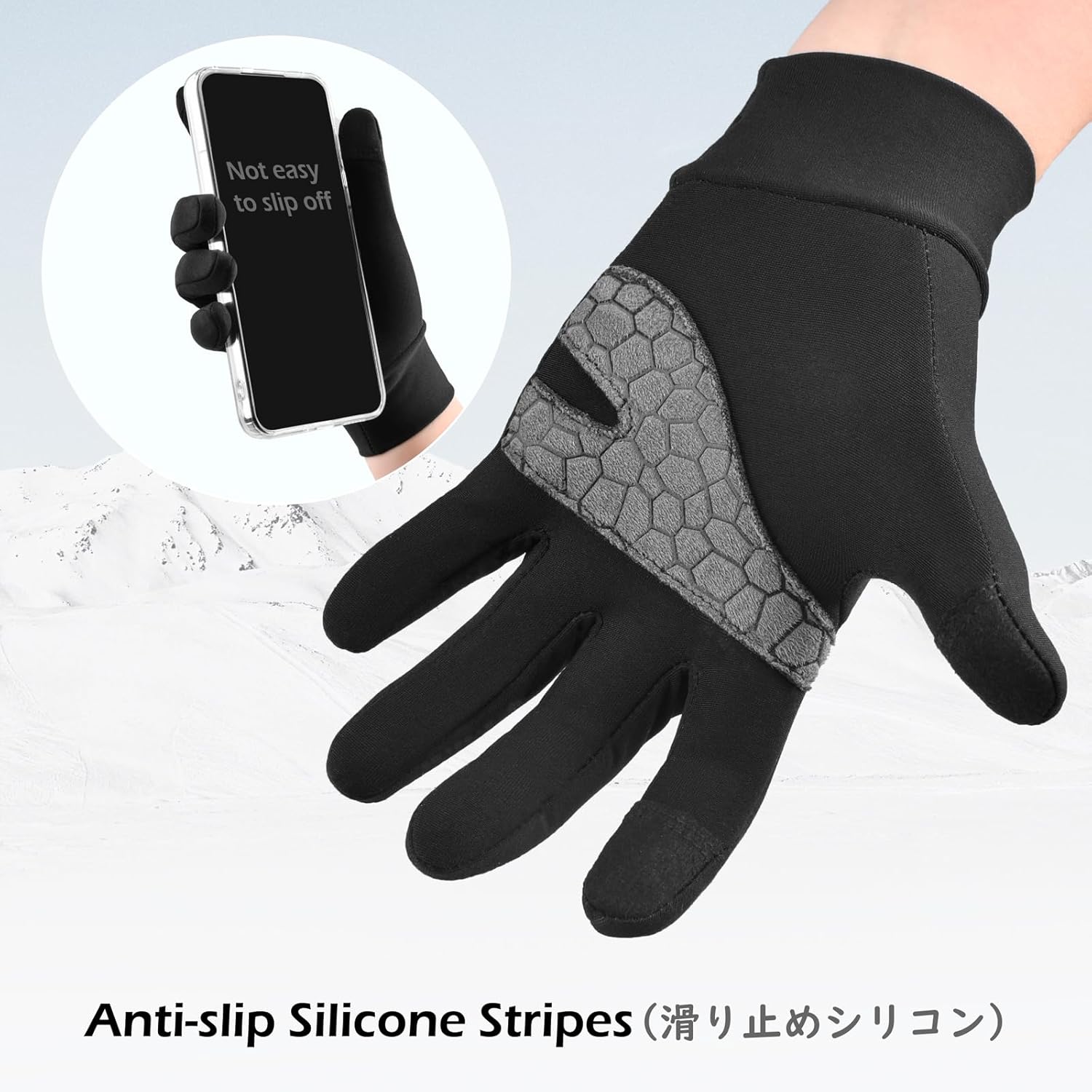 Triwonder Waterproof Mittens for 3-12 Years Old Kids Outdoor Warm Gloves Snow Mitts Winter Ski Gloves