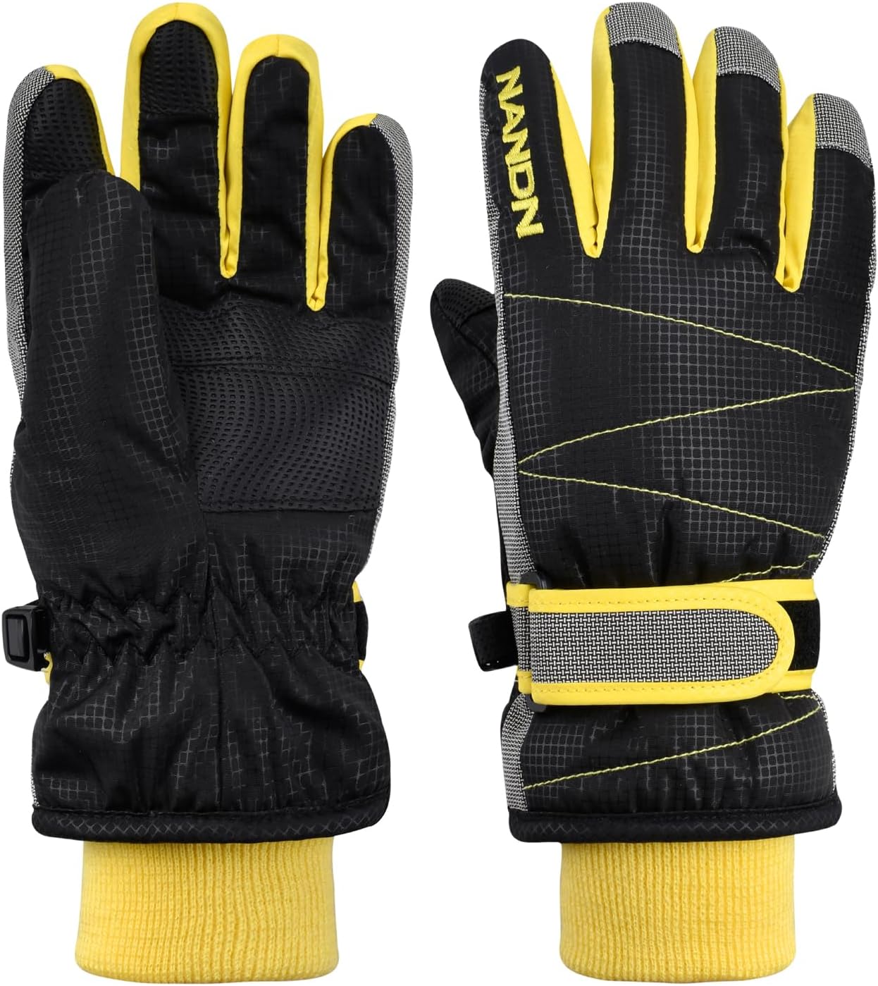 TRIWONDER Ski Gloves Kids Cold Weather Winter Warm Gloves Windproof Thermal Fleece Outdoor Snowboard Snow Gloves Mittens for Boys Girls Children