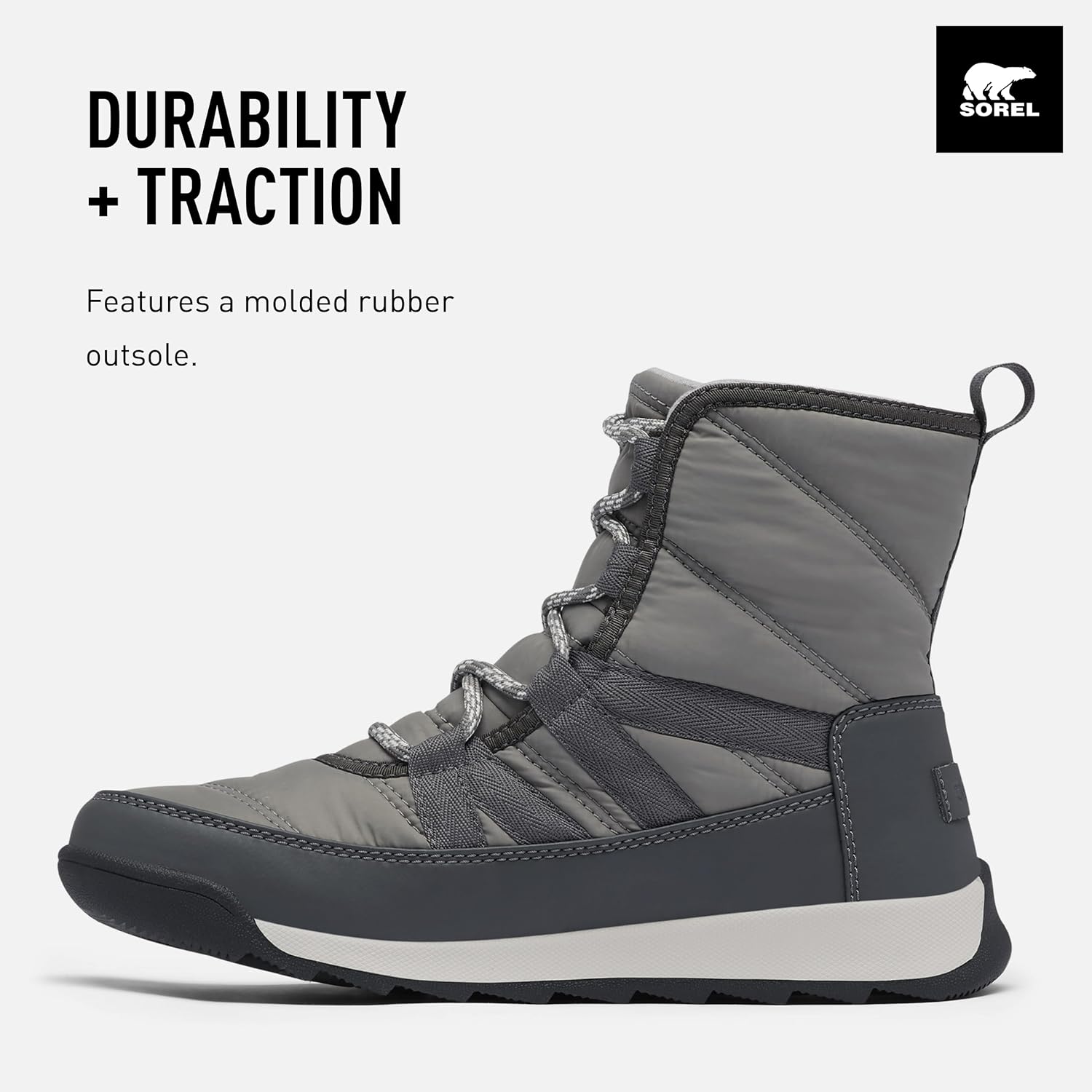 Sorel Women's Whitney II Short Lace Winter Boots, Elk, 7