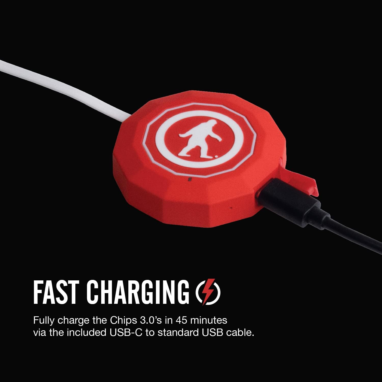 Outdoor Tech - Chips 3.0 - True Wireless Bluetooth Helmet Speakers for Skiing, Snowboarding Mountain Biking, and Climbing