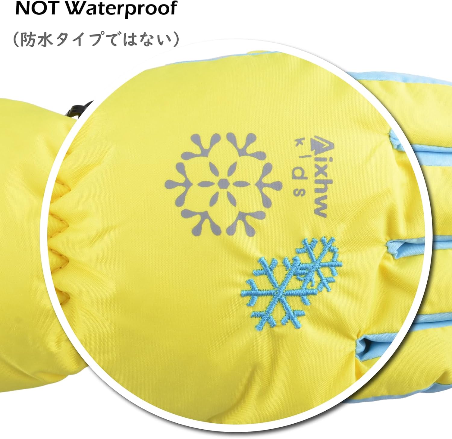 Triwonder Waterproof Mittens for 3-12 Years Old Kids Outdoor Warm Gloves Snow Mitts Winter Ski Gloves