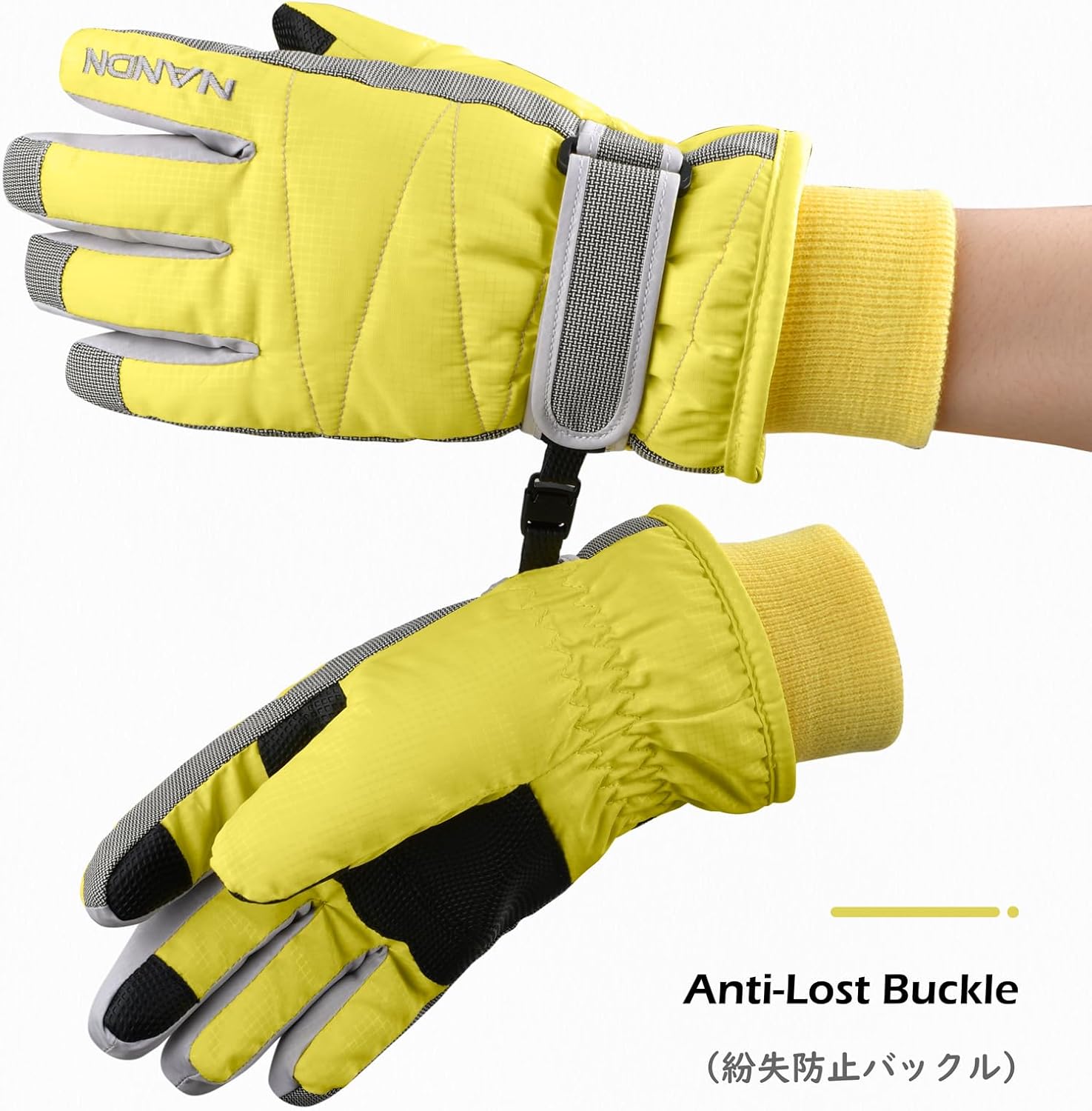 TRIWONDER Ski Gloves Kids Cold Weather Winter Warm Gloves Windproof Thermal Fleece Outdoor Snowboard Snow Gloves Mittens for Boys Girls Children