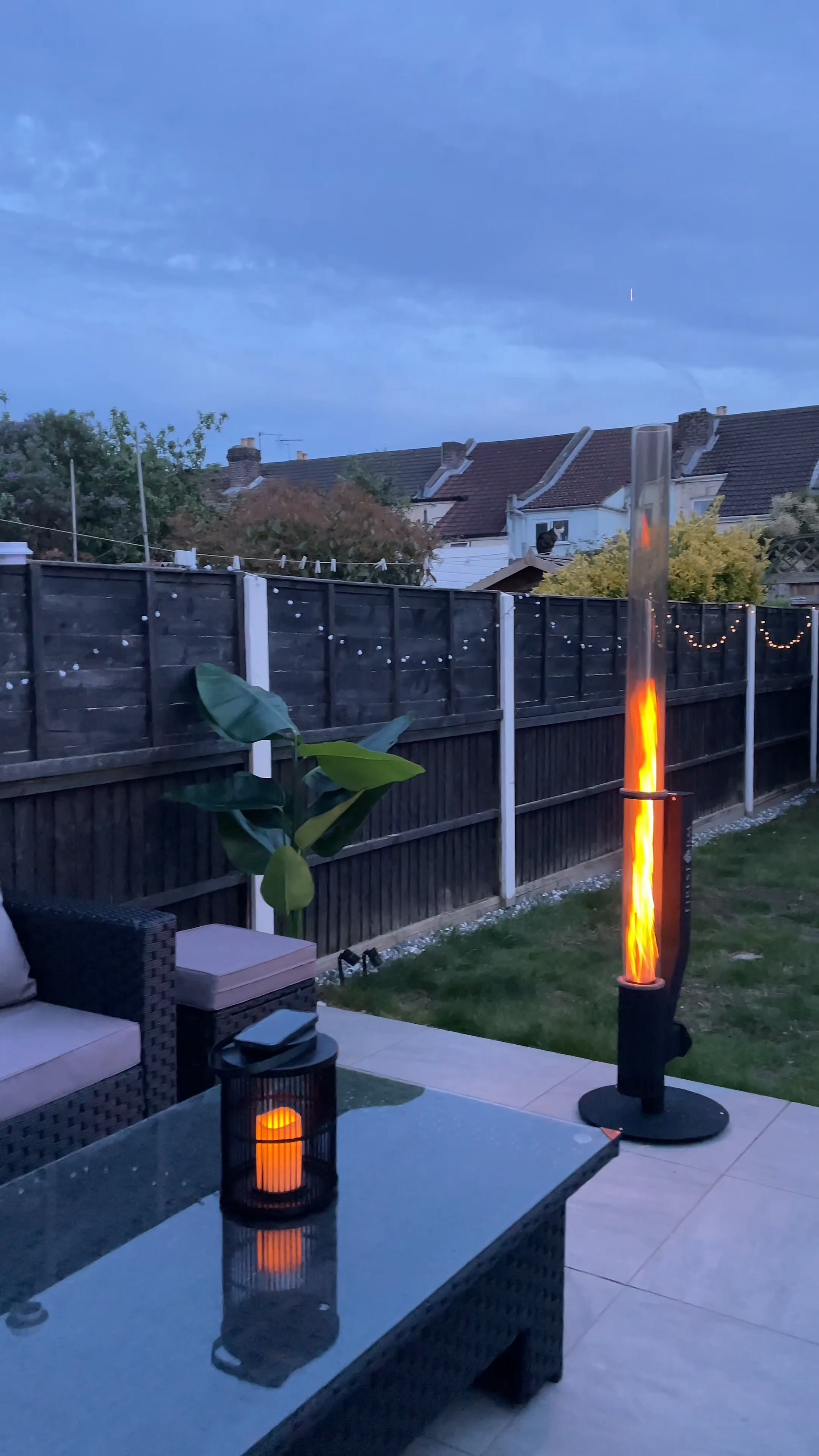 Wood Pellet Patio Heater, Outdoor Pellet Heater, Portable Wood Pellet Fire Pit with Ash Tray Patio Rocket Stove for Backyard Camping Garden Balcony, PH08