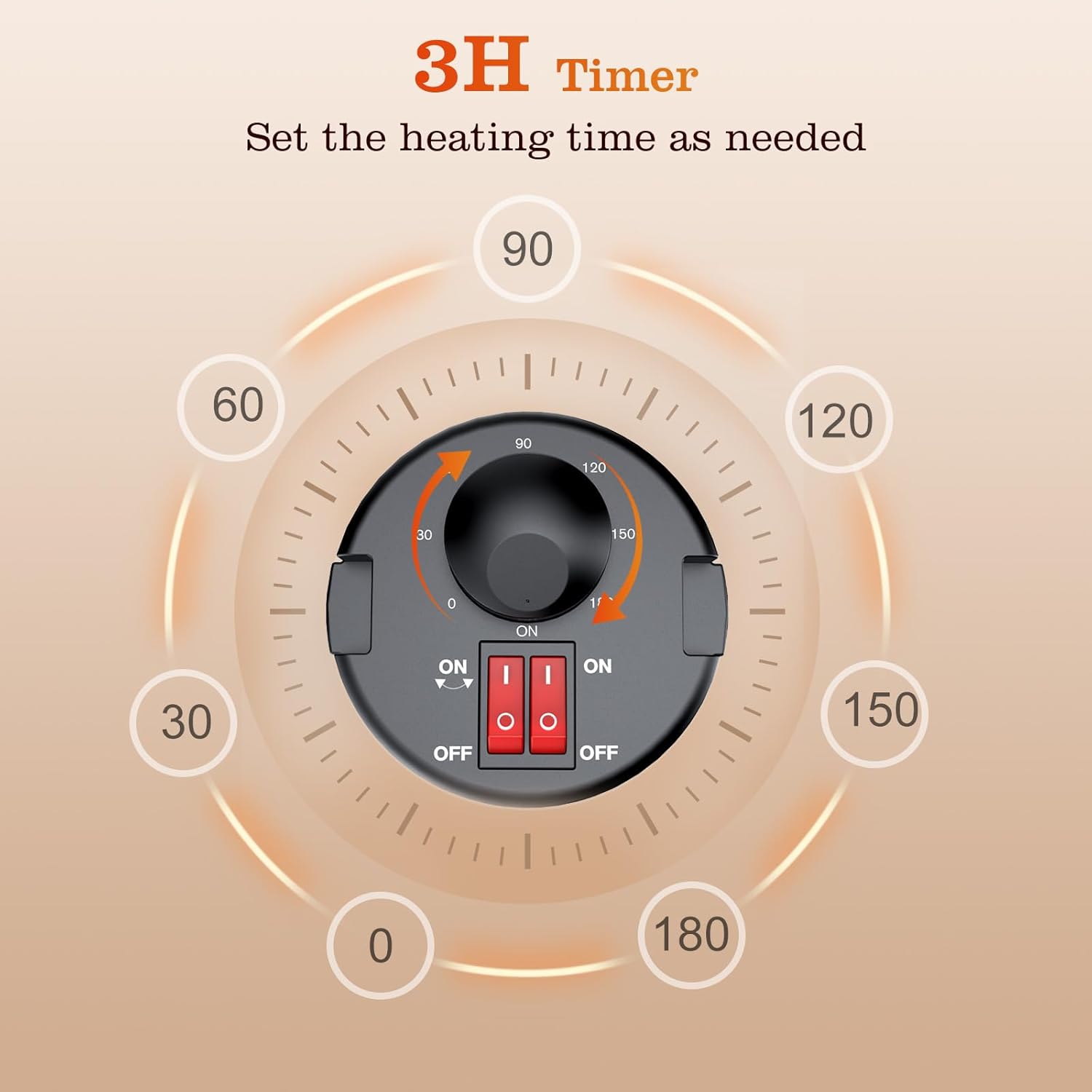 Outdoor Patio Heater, Electric Infrared Heat for Garage Backyard Indoor use, Portable Space Radiant Tower Heater with 60° Oscillating, Tip-over & Overheat Protection, Super Quiet,Waterproof, Black