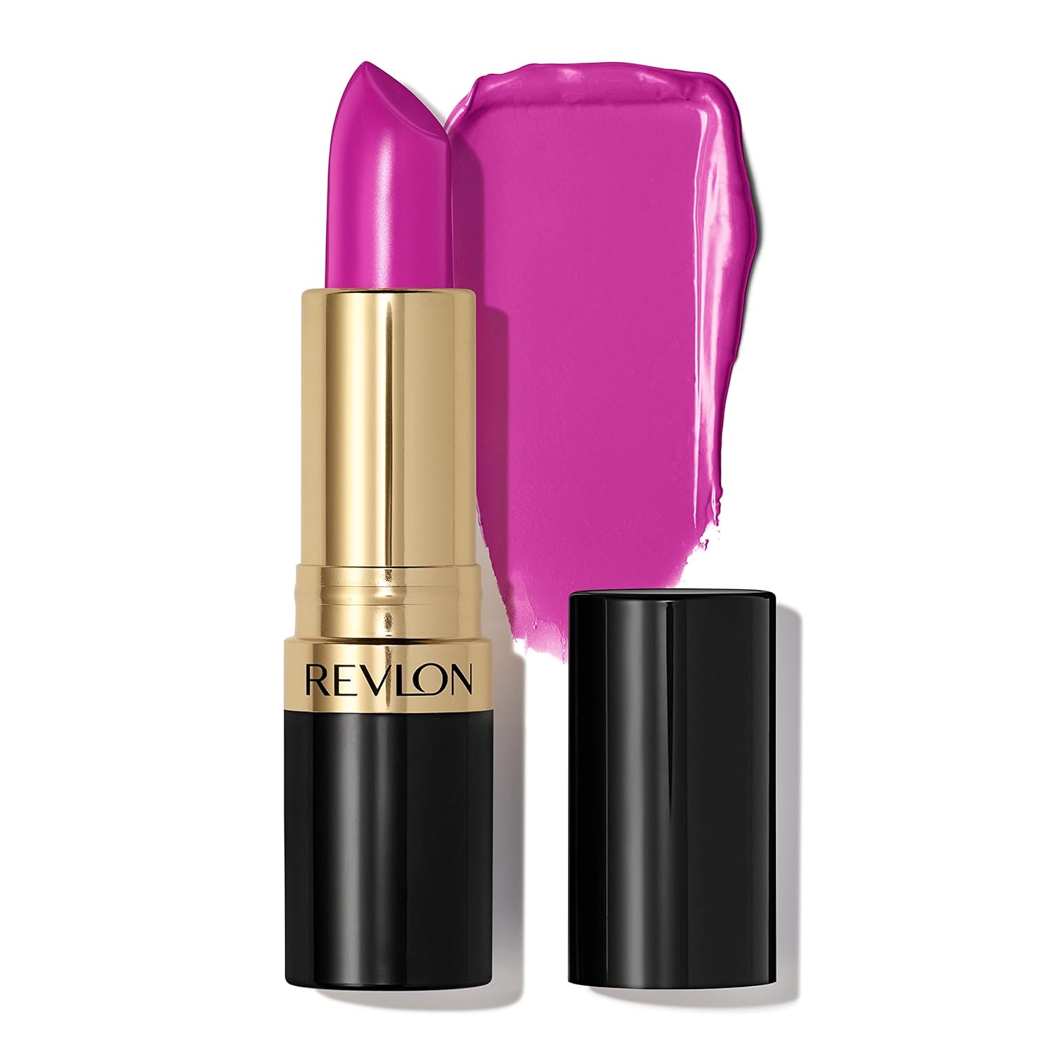 Revlon Super Lustrous Lipstick, Creamy Formula For Soft, Fuller-Looking Lips, Moisturized Feel, 764 On the Mauve, 0.15 oz