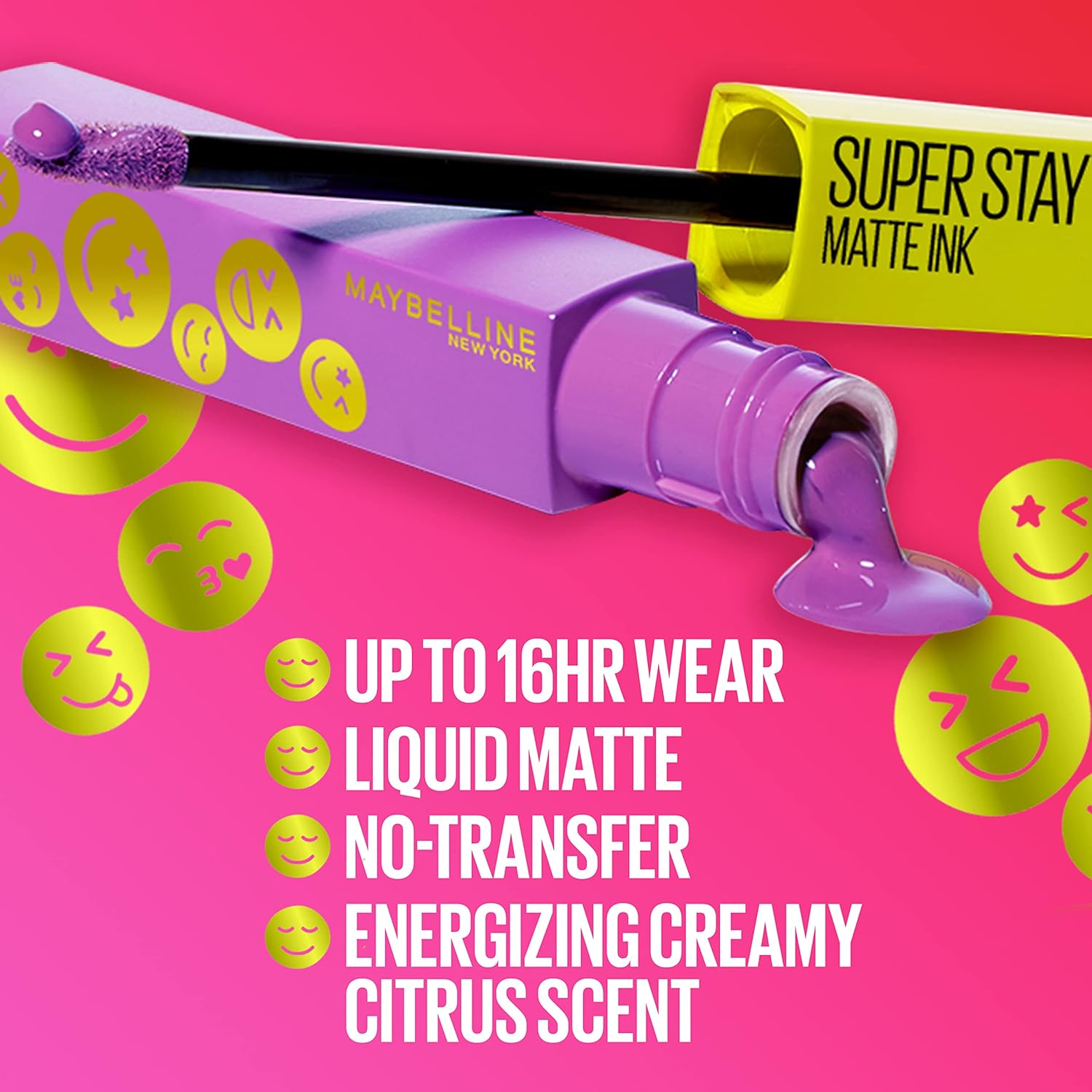 Maybelline Super Stay Matte Ink Liquid Lipstick Makeup, Long Lasting High Impact Color, Up to 16H Wear, Mover, Brown, 1 Count, Packaging May Vary