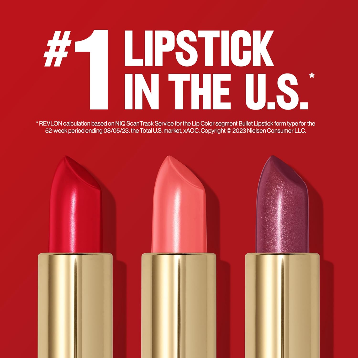 Revlon Super Lustrous Lipstick, Creamy Formula For Soft, Fuller-Looking Lips, Moisturized Feel, 764 On the Mauve, 0.15 oz