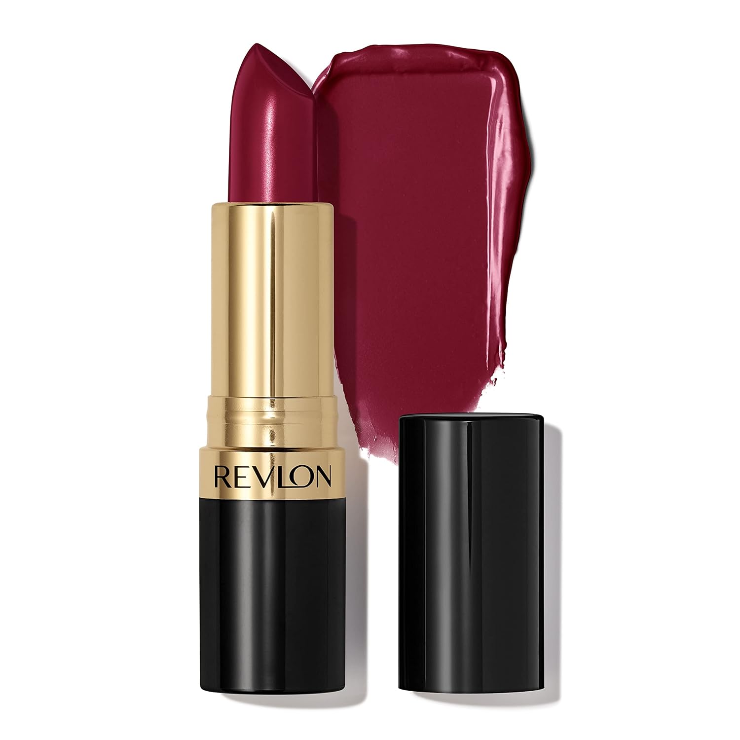 Revlon Super Lustrous Lipstick, Creamy Formula For Soft, Fuller-Looking Lips, Moisturized Feel, 764 On the Mauve, 0.15 oz