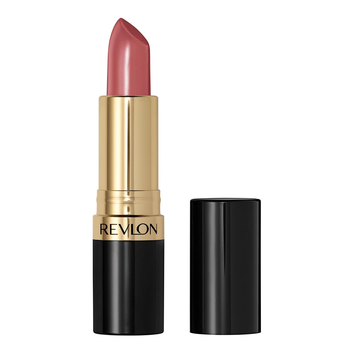 Revlon Super Lustrous Lipstick, Creamy Formula For Soft, Fuller-Looking Lips, Moisturized Feel, 764 On the Mauve, 0.15 oz
