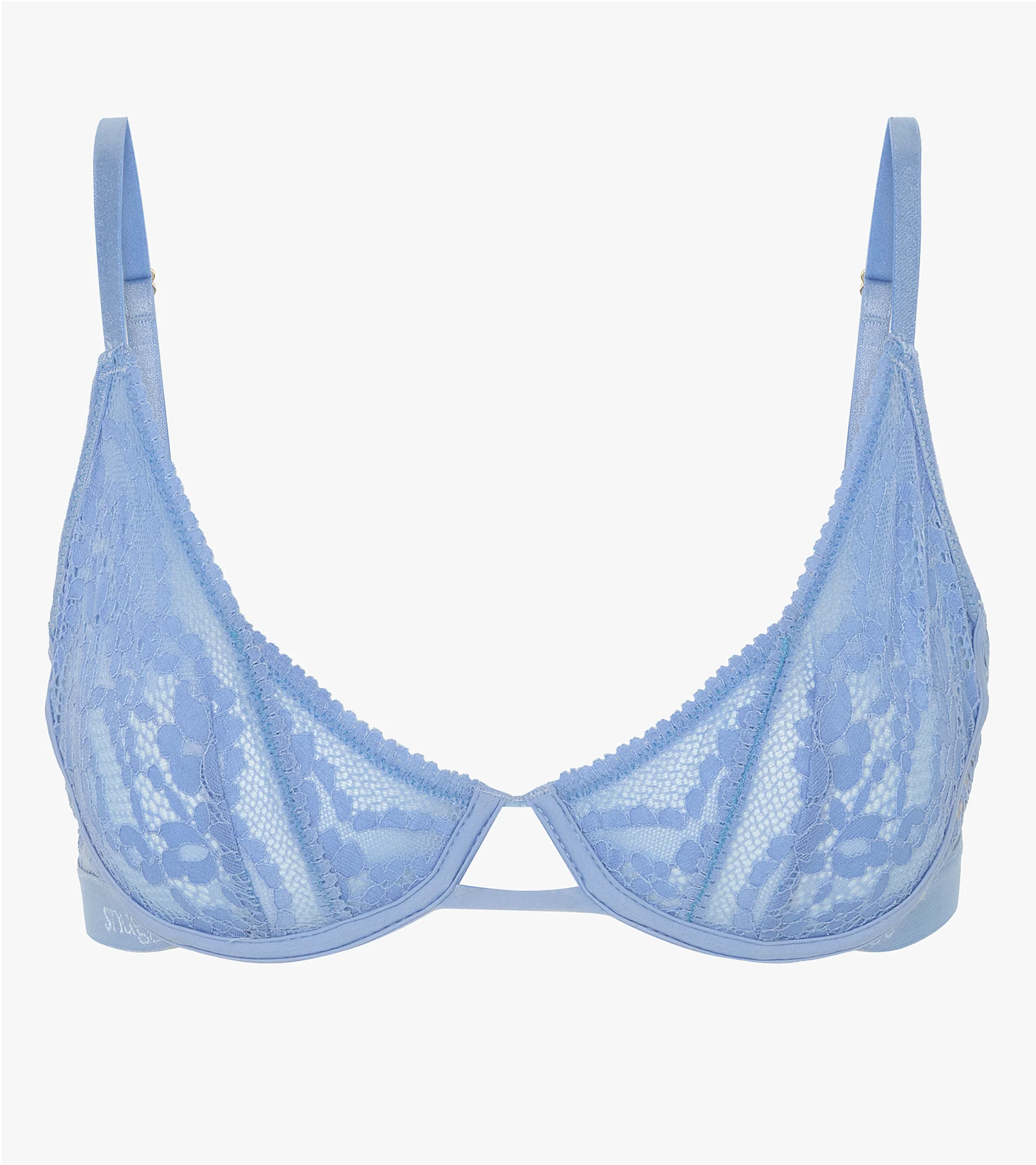 Muse - Plunge wired bra - Powder blue