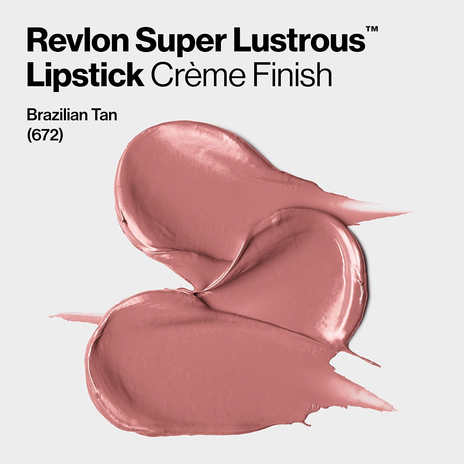 Revlon Super Lustrous Lipstick, Creamy Formula For Soft, Fuller-Looking Lips, Moisturized Feel, 764 On the Mauve, 0.15 oz