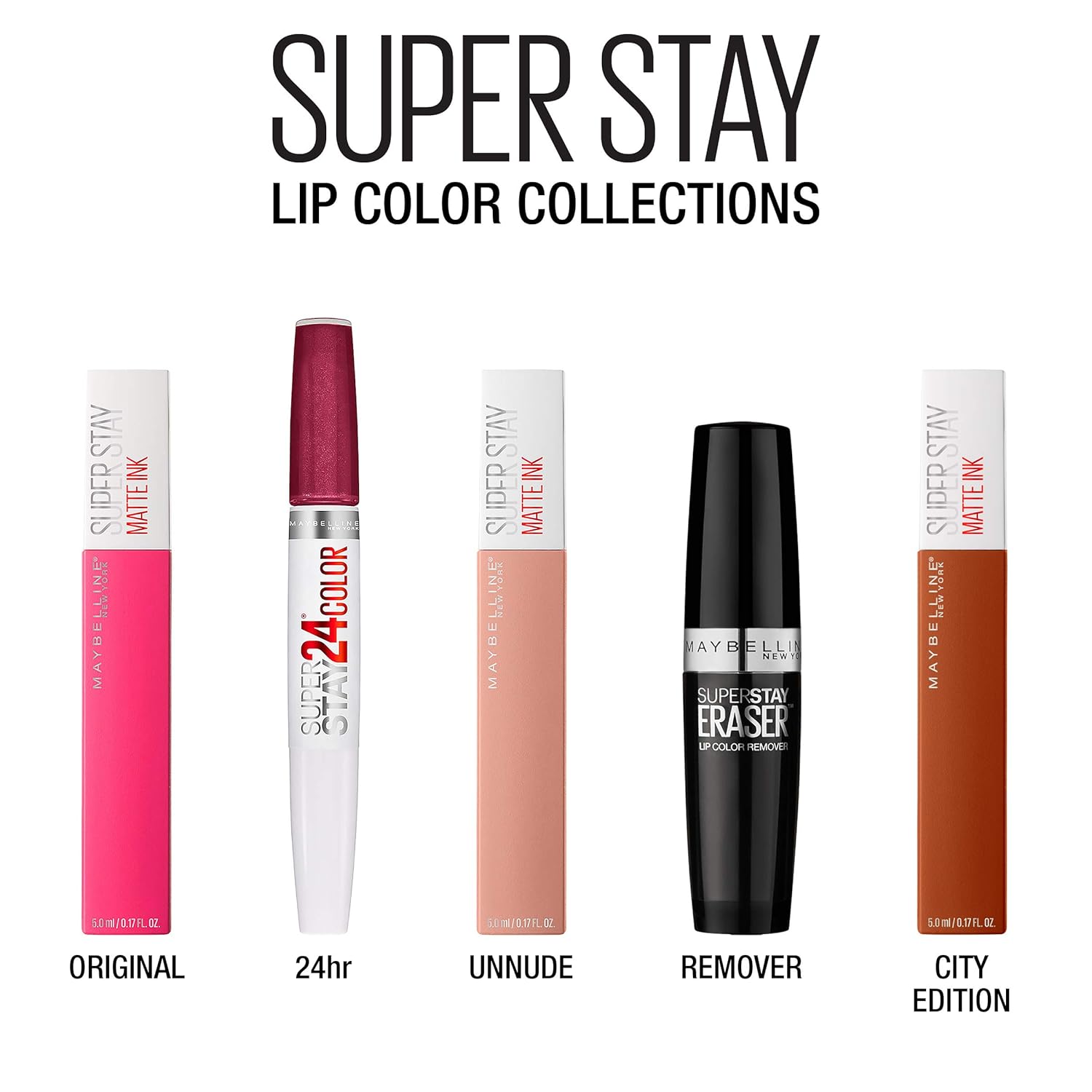 Maybelline Super Stay Matte Ink Liquid Lipstick Makeup, Long Lasting High Impact Color, Up to 16H Wear, Mover, Brown, 1 Count, Packaging May Vary