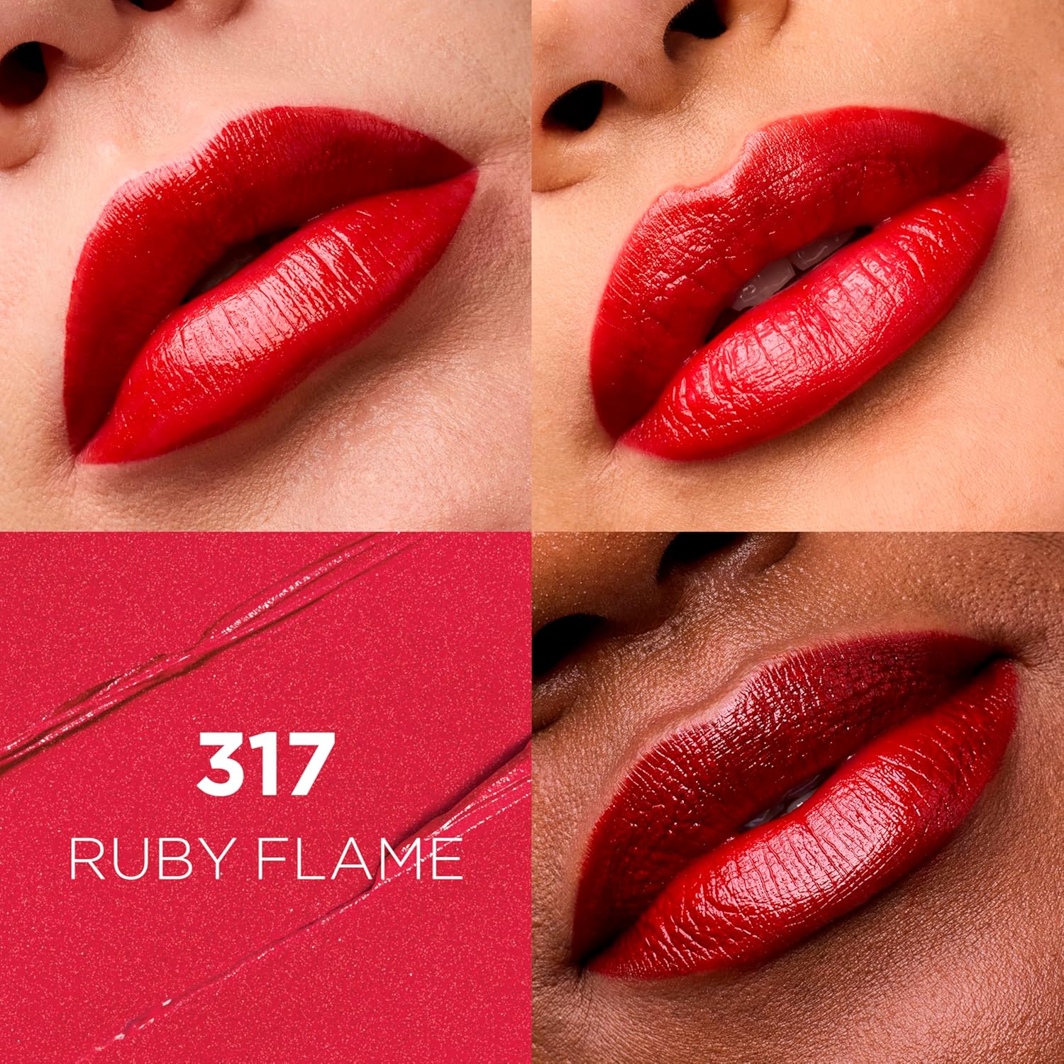 L'Oreal Paris Colour Riche Original Creamy, Hydrating Satin Lipstick with Argan Oil and Vitamin E, Blushing Berry , 1 Count