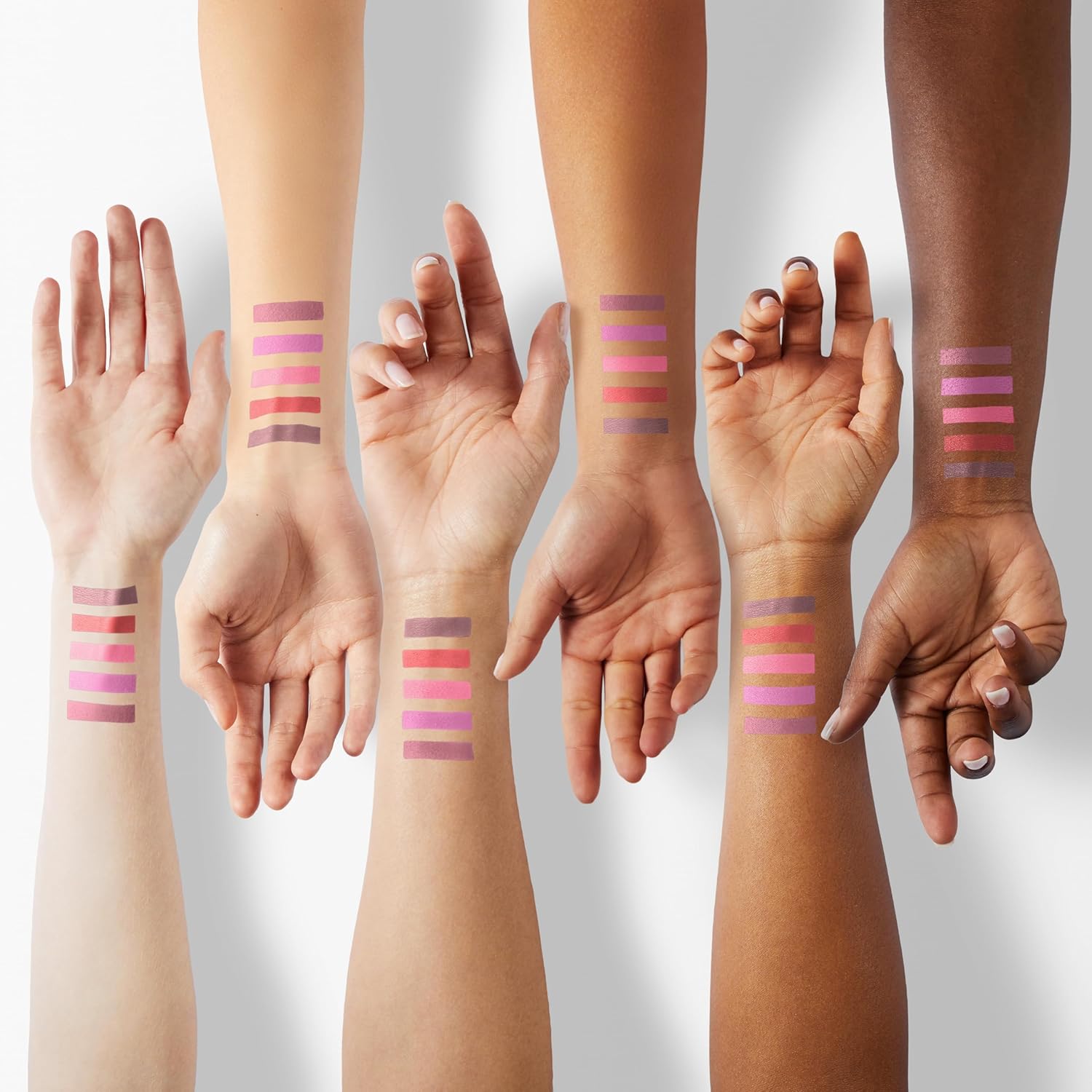 Italia Deluxe Top Five Mousse Matte Lipstick Set Send Nudes