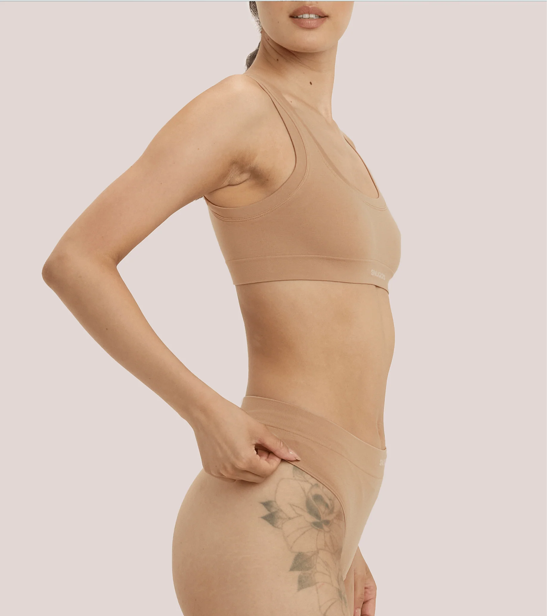 Nahtloser - High-Rise - Beige