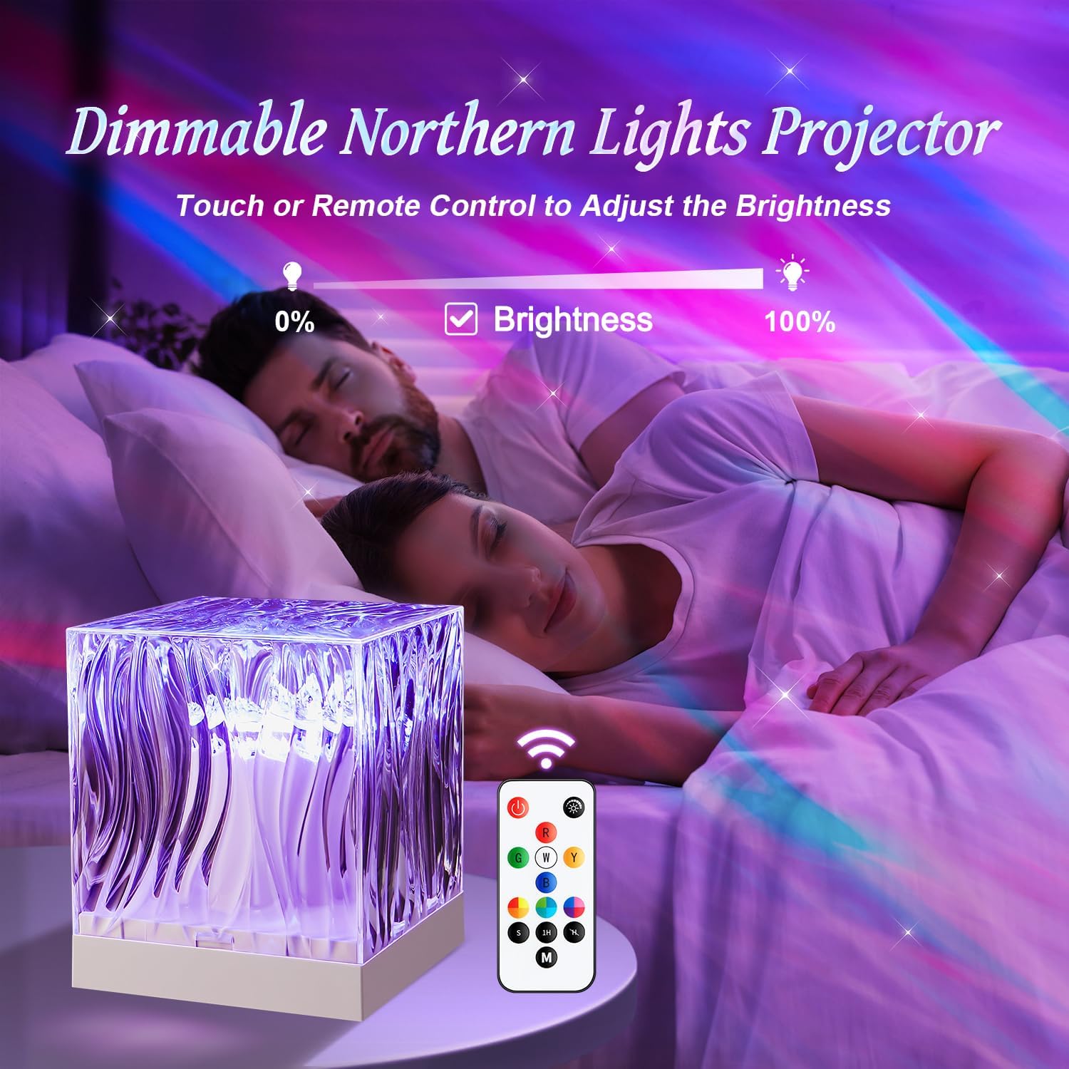 Northern Lights Projector Christmas Gifts for Teen Girls, 18 Colors Galaxy Projector for Bedroom Lumena Lamp Mood Lighting Ocean Lamp, Remote Cute Stuff for Teen Girls Night Light Projector Cool Stuff