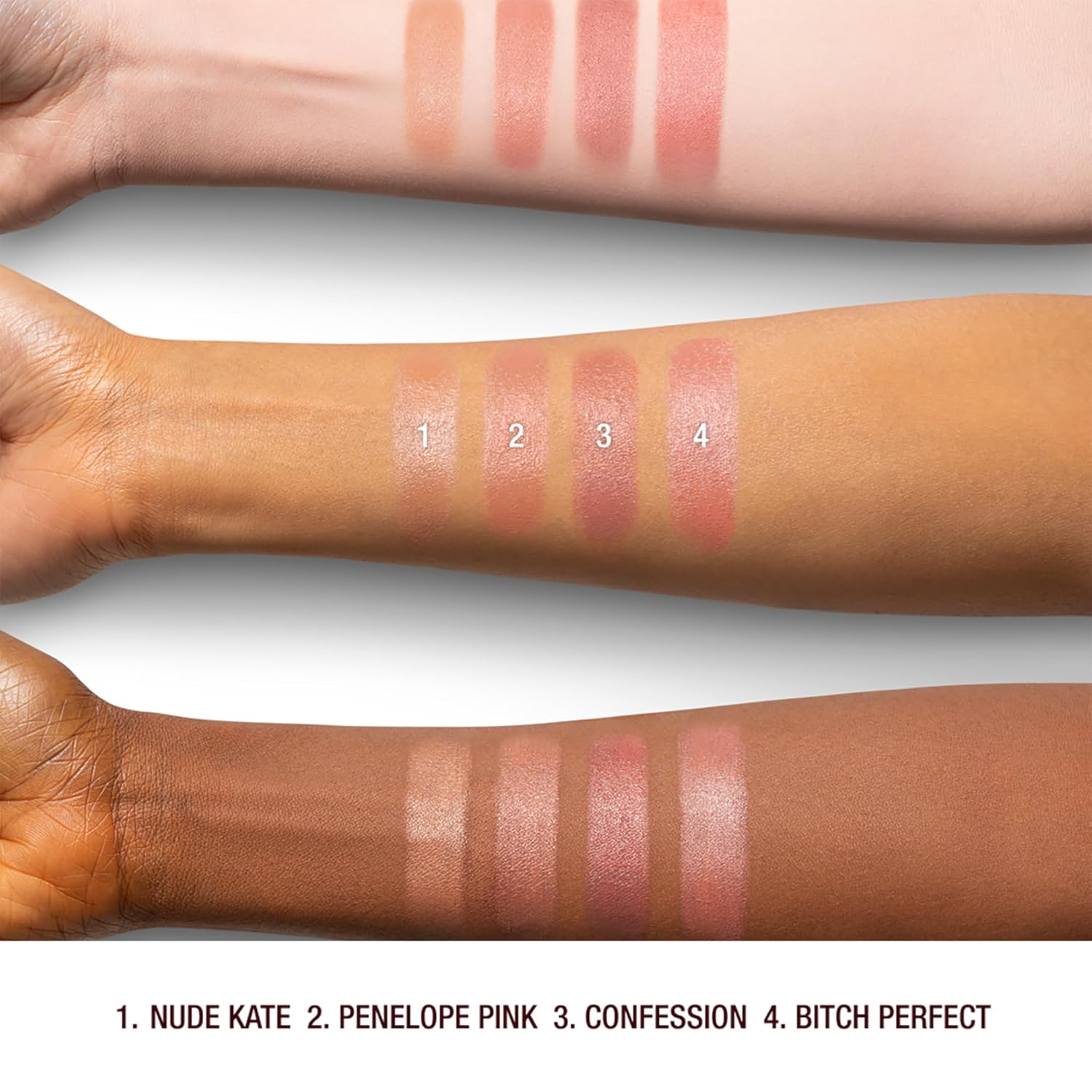 Charlotte Tilbury K.I.S.S.I.N.G Lipstick - Moisturizing & Hydrating Lipstick with Light-Diffusing Pigments for a Luminous Finish & Fuller-Looking Lips