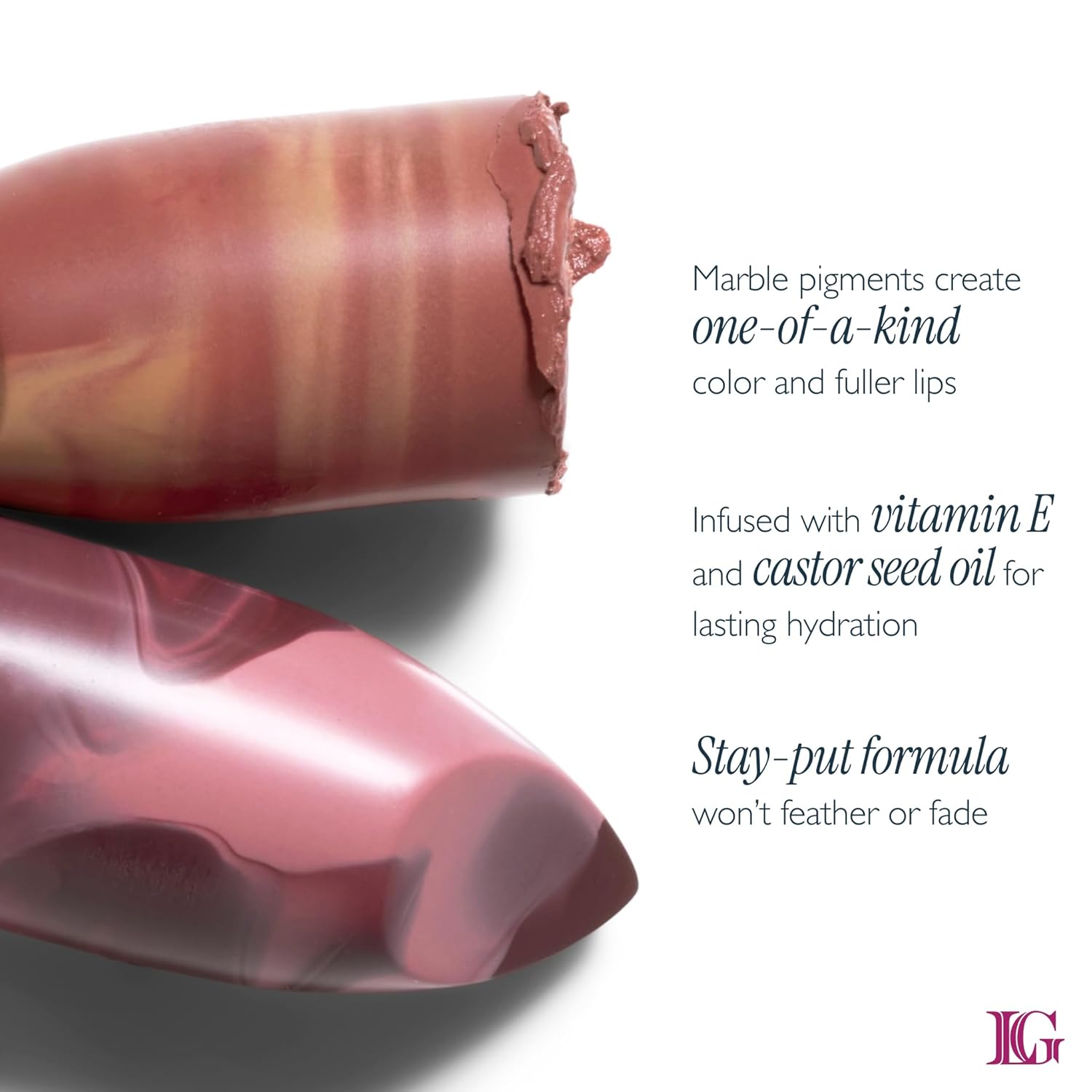 LAURA GELLER NEW YORK Italian Marble Sheer Lipstick - Al Fresco - Hydrating & Lightweight - Vitamin E & Caster Seed Oil - Cream Finish