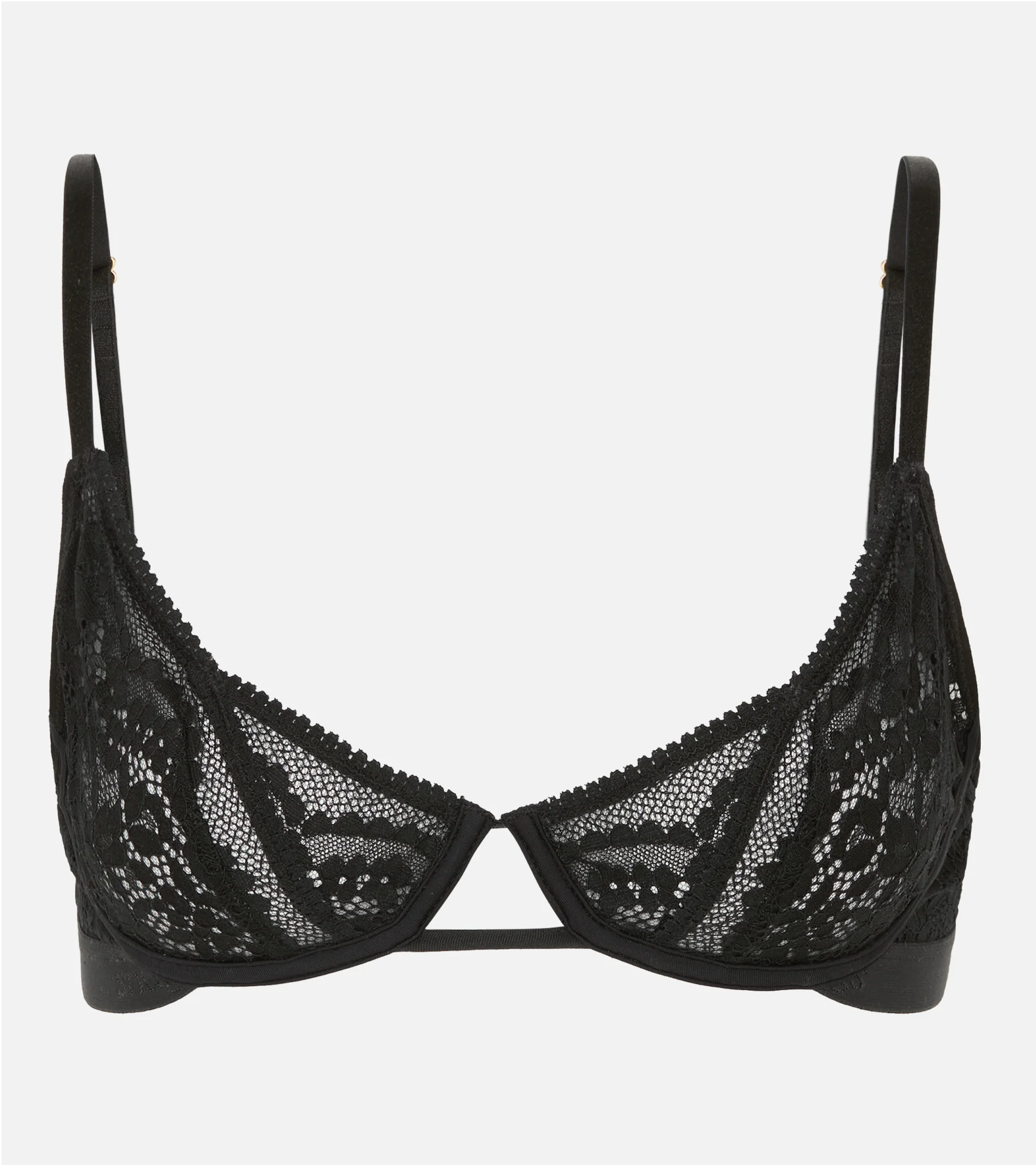 Muse - Plunge wired bra - Black