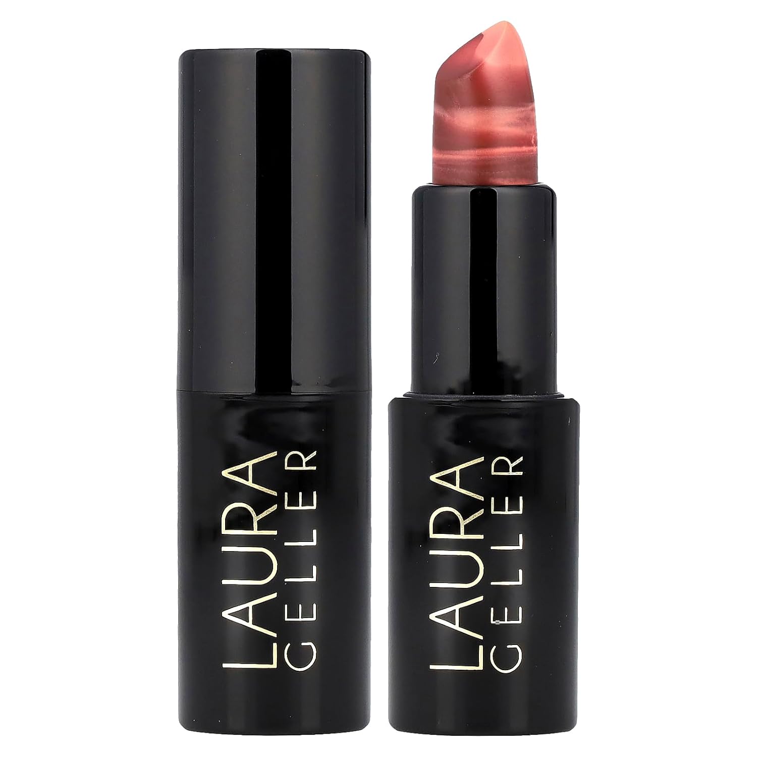 LAURA GELLER NEW YORK Italian Marble Sheer Lipstick - Al Fresco - Hydrating & Lightweight - Vitamin E & Caster Seed Oil - Cream Finish