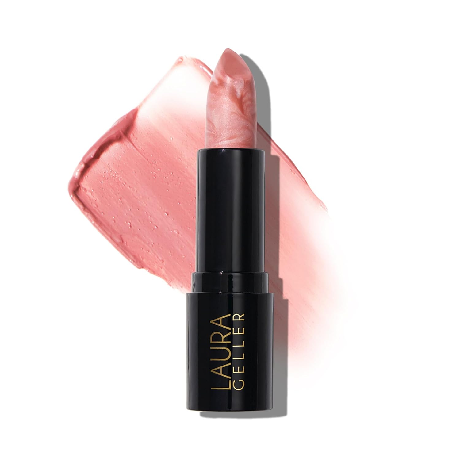 LAURA GELLER NEW YORK Italian Marble Sheer Lipstick - Al Fresco - Hydrating & Lightweight - Vitamin E & Caster Seed Oil - Cream Finish
