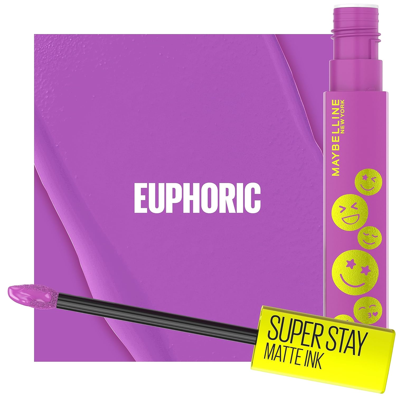 Maybelline Super Stay Matte Ink Liquid Lipstick Makeup, Long Lasting High Impact Color, Up to 16H Wear, Mover, Brown, 1 Count, Packaging May Vary