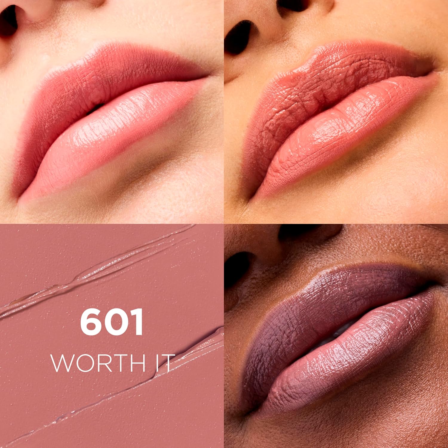 L'Oreal Paris Colour Riche Original Creamy, Hydrating Satin Lipstick with Argan Oil and Vitamin E, Blushing Berry , 1 Count