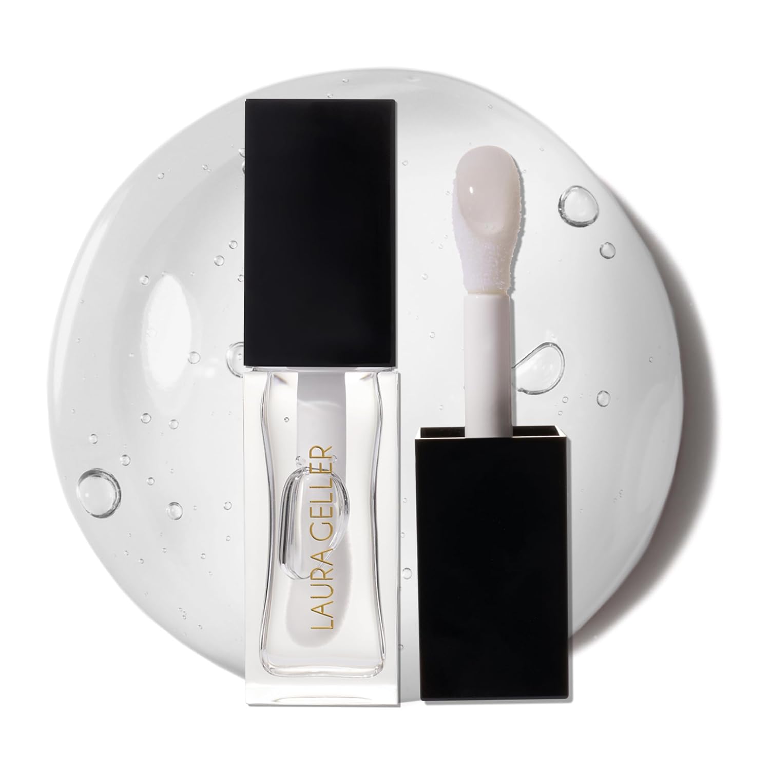 LAURA GELLER NEW YORK Let It Shine Boxed Gift Set | Includes 4 Fine Shine Glossy Lip Oils in Exclusive New Shades | Hydrating Lip Treatment with Peptides