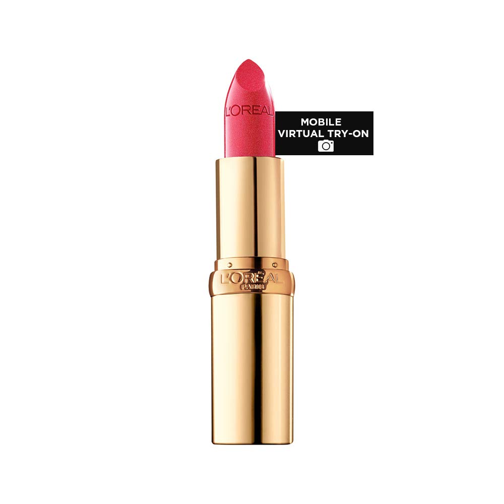 L'Oreal Paris Colour Riche Original Creamy, Hydrating Satin Lipstick with Argan Oil and Vitamin E, Blushing Berry , 1 Count