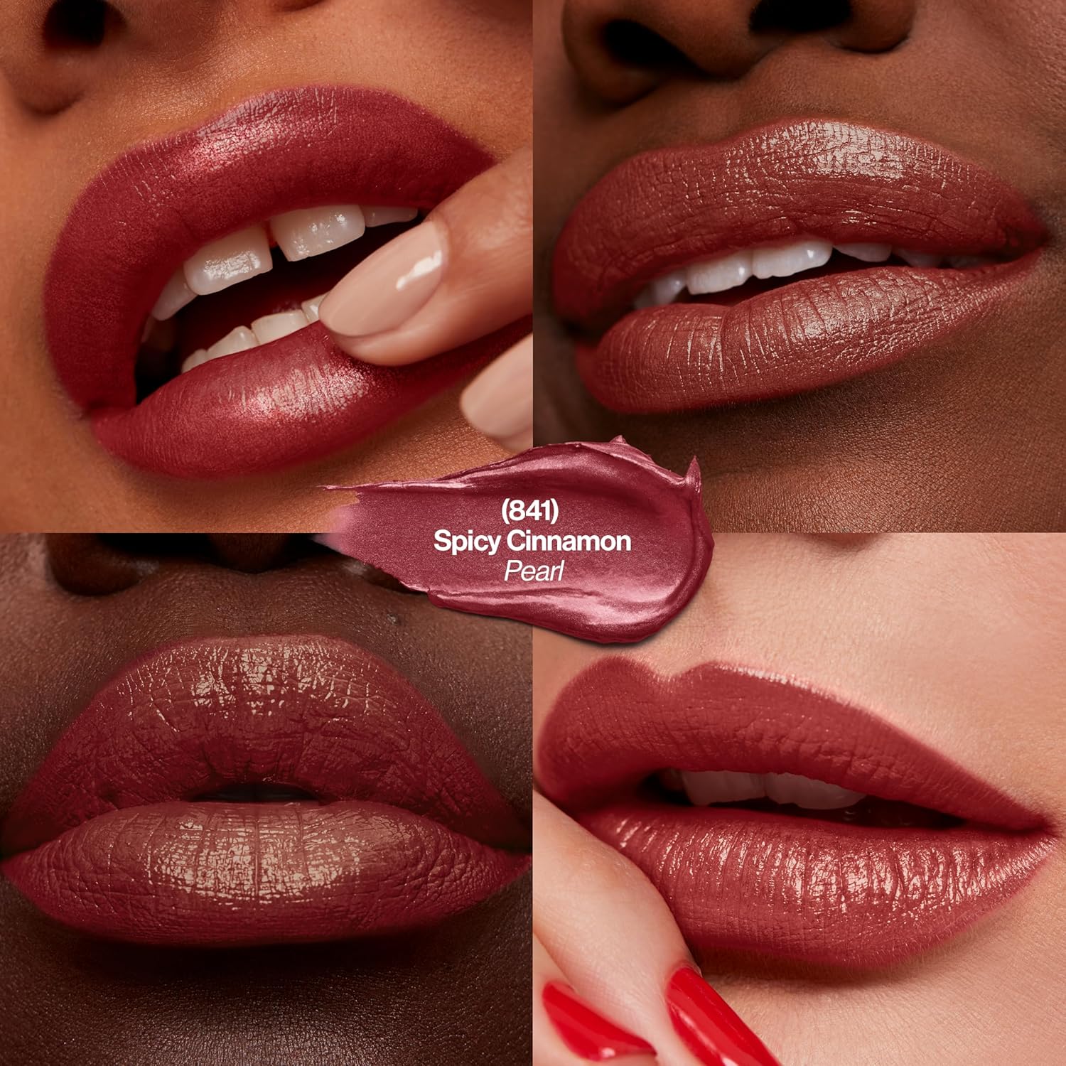 Revlon Super Lustrous Lipstick, Creamy Formula For Soft, Fuller-Looking Lips, Moisturized Feel, 764 On the Mauve, 0.15 oz