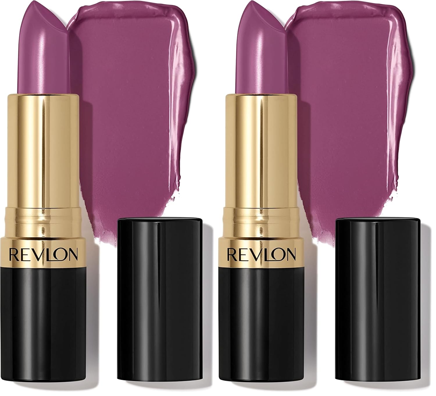 Revlon Super Lustrous Lipstick, Creamy Formula For Soft, Fuller-Looking Lips, Moisturized Feel, 764 On the Mauve, 0.15 oz