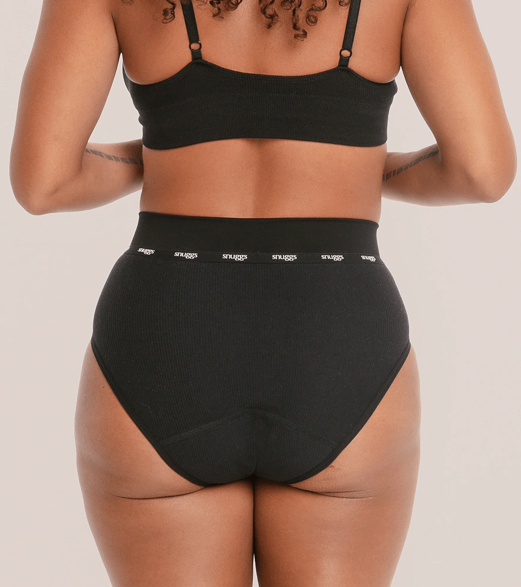 Ripp-Hugger - Schwarz