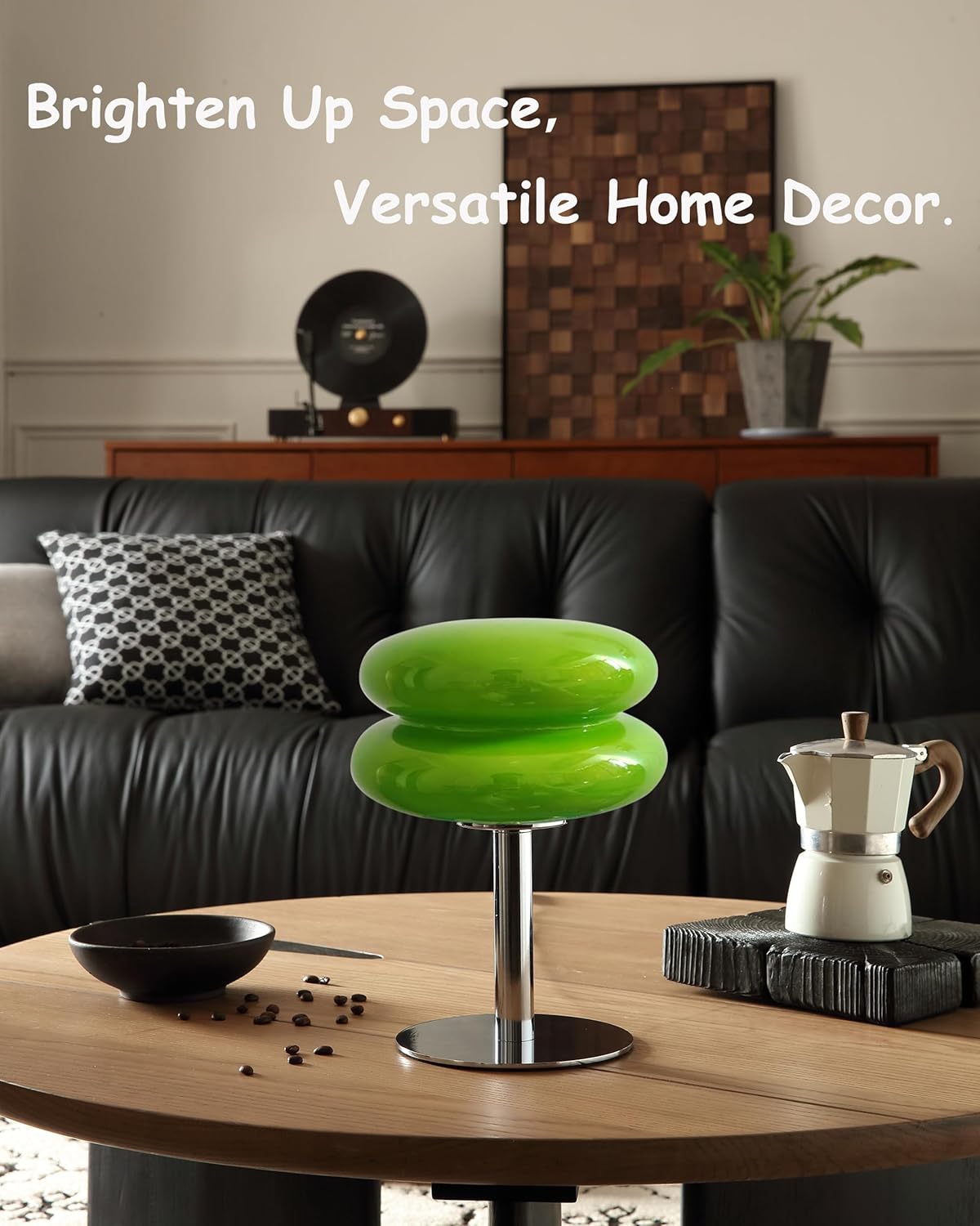 Glivpny Mushroom Lamp for Bedroom,Mid Century Modern Lamp for Nightstand, Dimmable Retro Egg Tart Bedside Small Lamps,Unique Home Mushroom Decor Aesthetic Cute Table Lamps for Living Room (Orange)