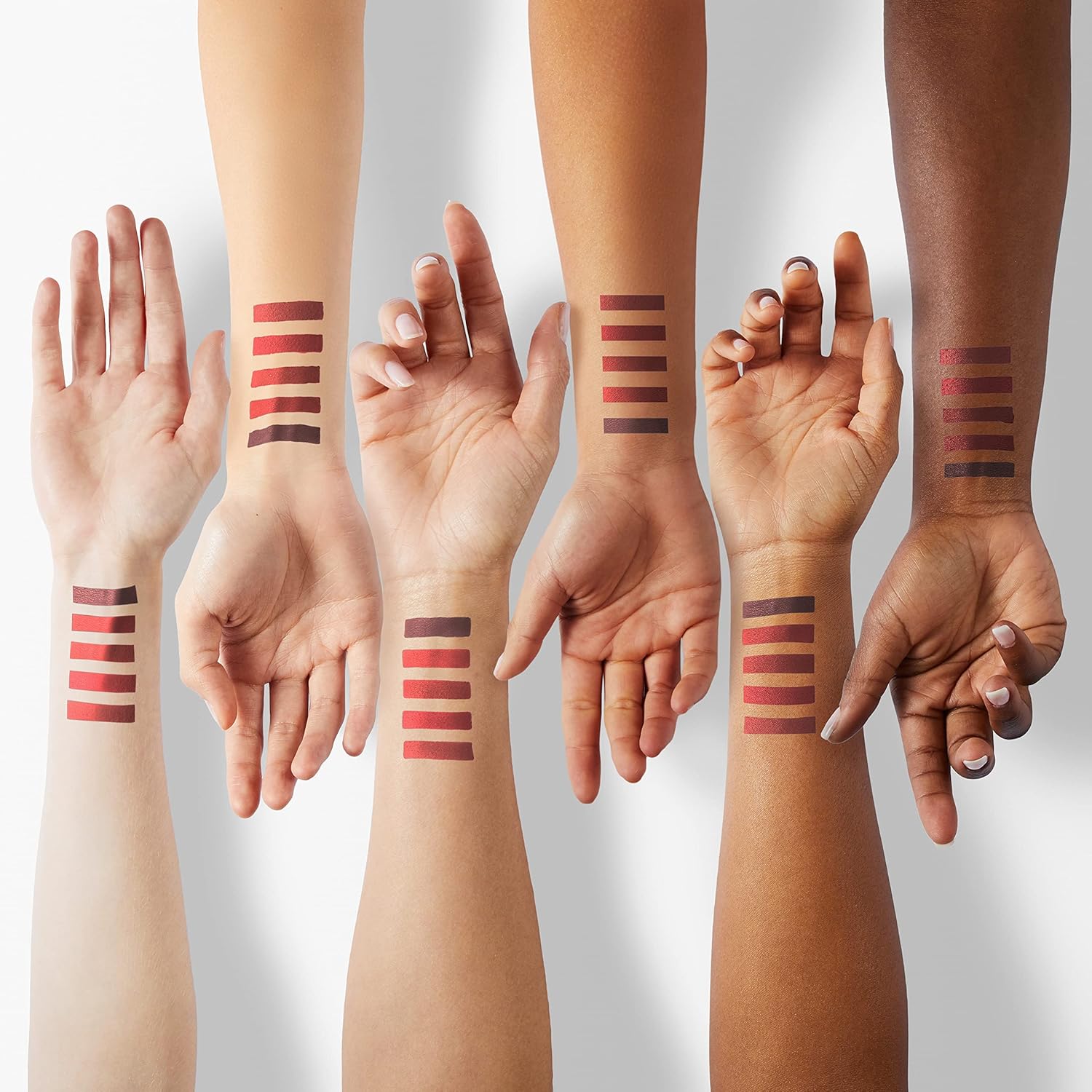 Italia Deluxe Top Five Mousse Matte Lipstick Set Send Nudes