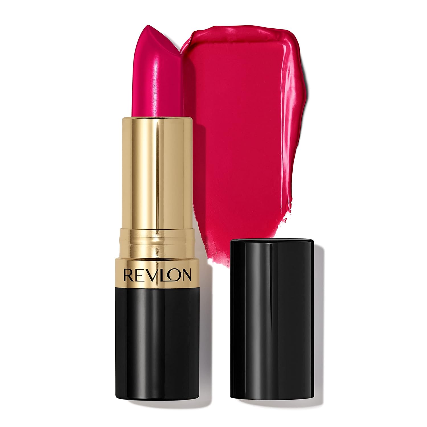 Revlon Super Lustrous Lipstick, Creamy Formula For Soft, Fuller-Looking Lips, Moisturized Feel, 764 On the Mauve, 0.15 oz