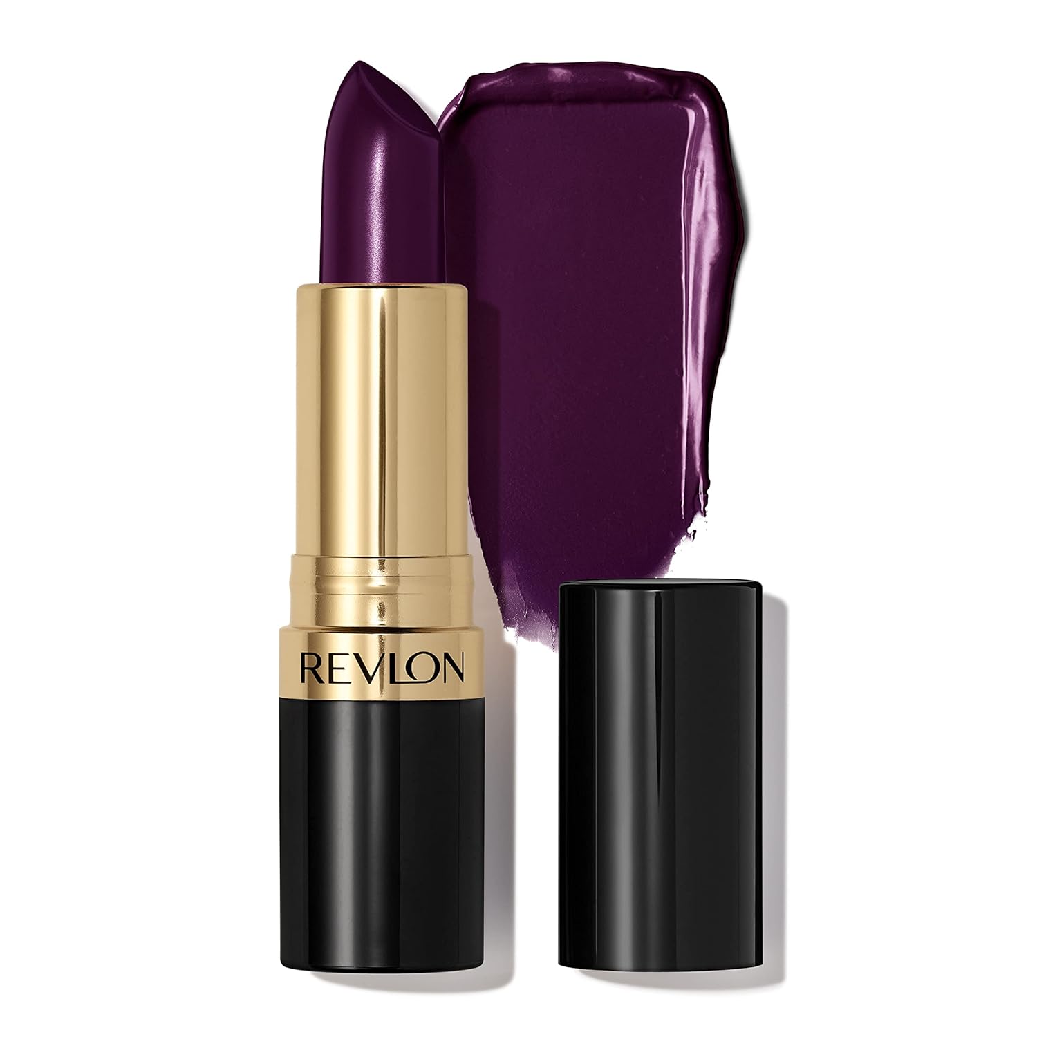 Revlon Super Lustrous Lipstick, Creamy Formula For Soft, Fuller-Looking Lips, Moisturized Feel, 764 On the Mauve, 0.15 oz