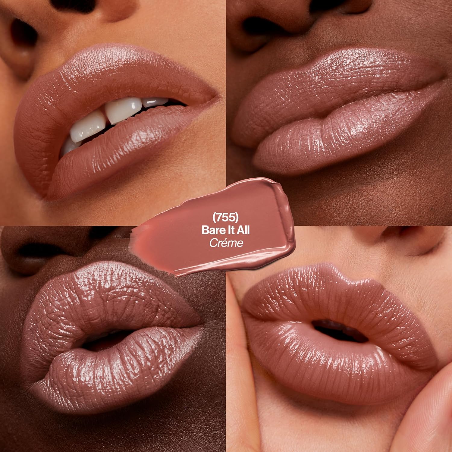 Revlon Super Lustrous Lipstick, Creamy Formula For Soft, Fuller-Looking Lips, Moisturized Feel, 764 On the Mauve, 0.15 oz