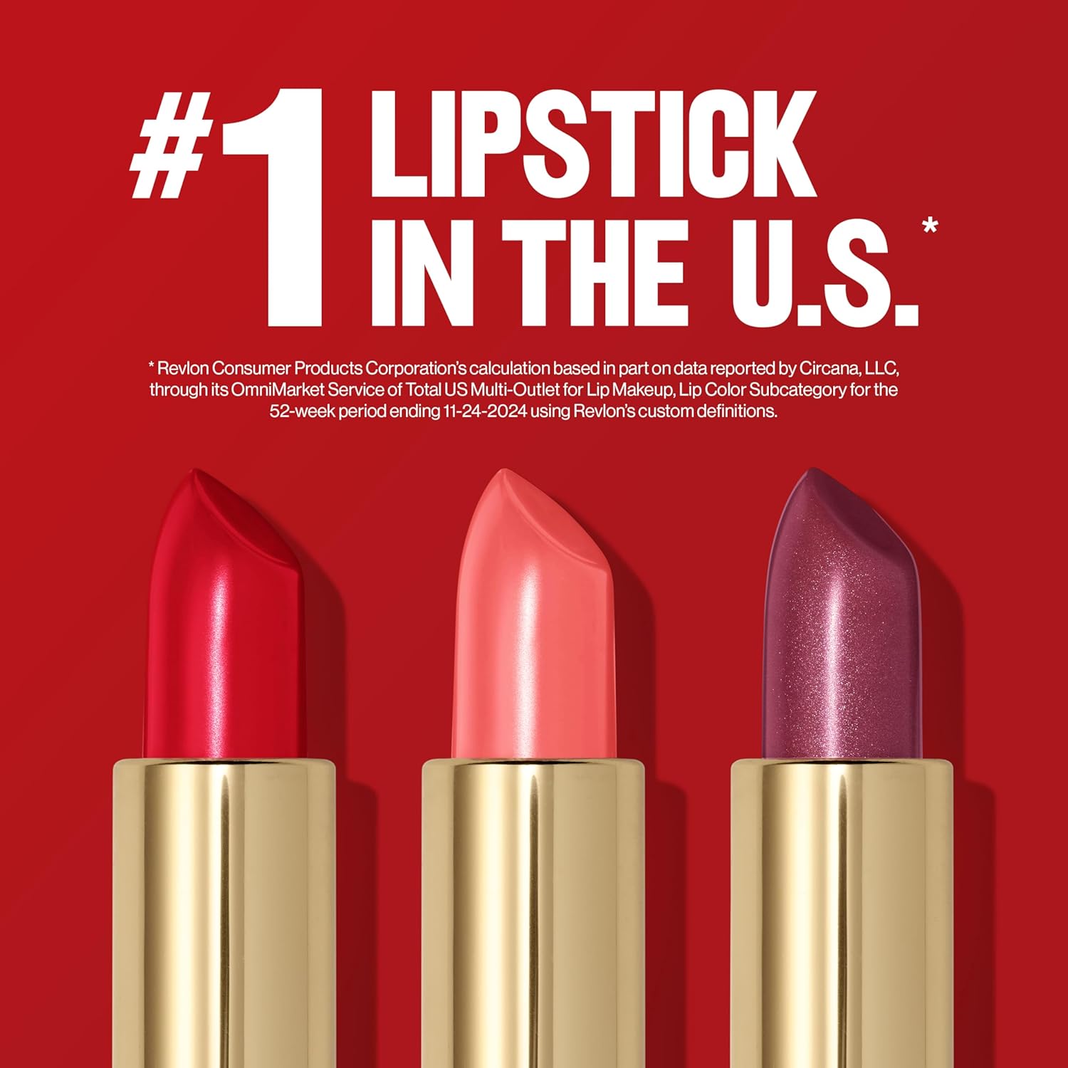 Revlon Super Lustrous Lipstick, Creamy Formula For Soft, Fuller-Looking Lips, Moisturized Feel, 764 On the Mauve, 0.15 oz