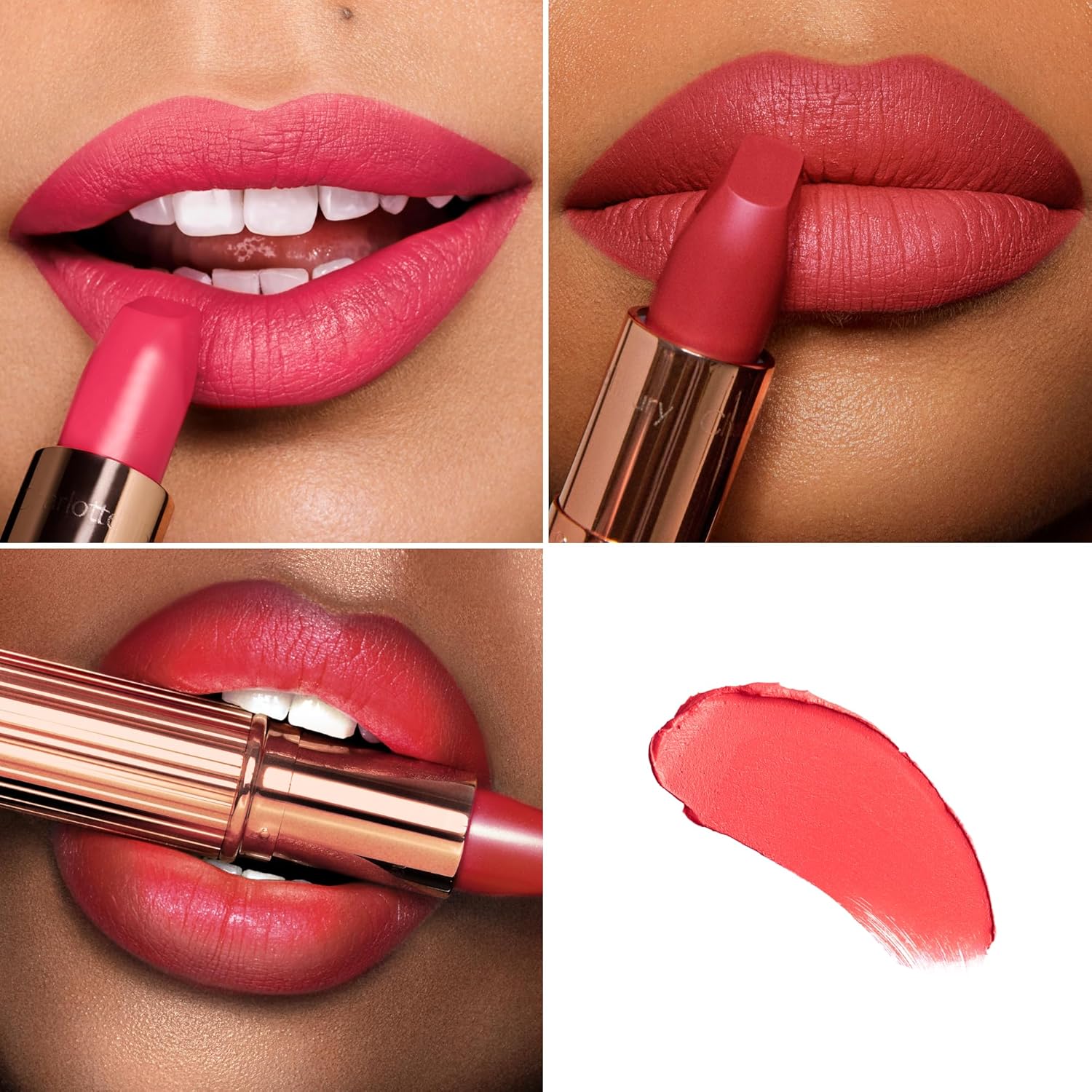 Charlotte Tilbury Matte Revolution Lipstick - Long Lasting, Matte Lipstick with Buildable Color & Lip-Loving Ingredients - Creamy, Easy to Blend Formula