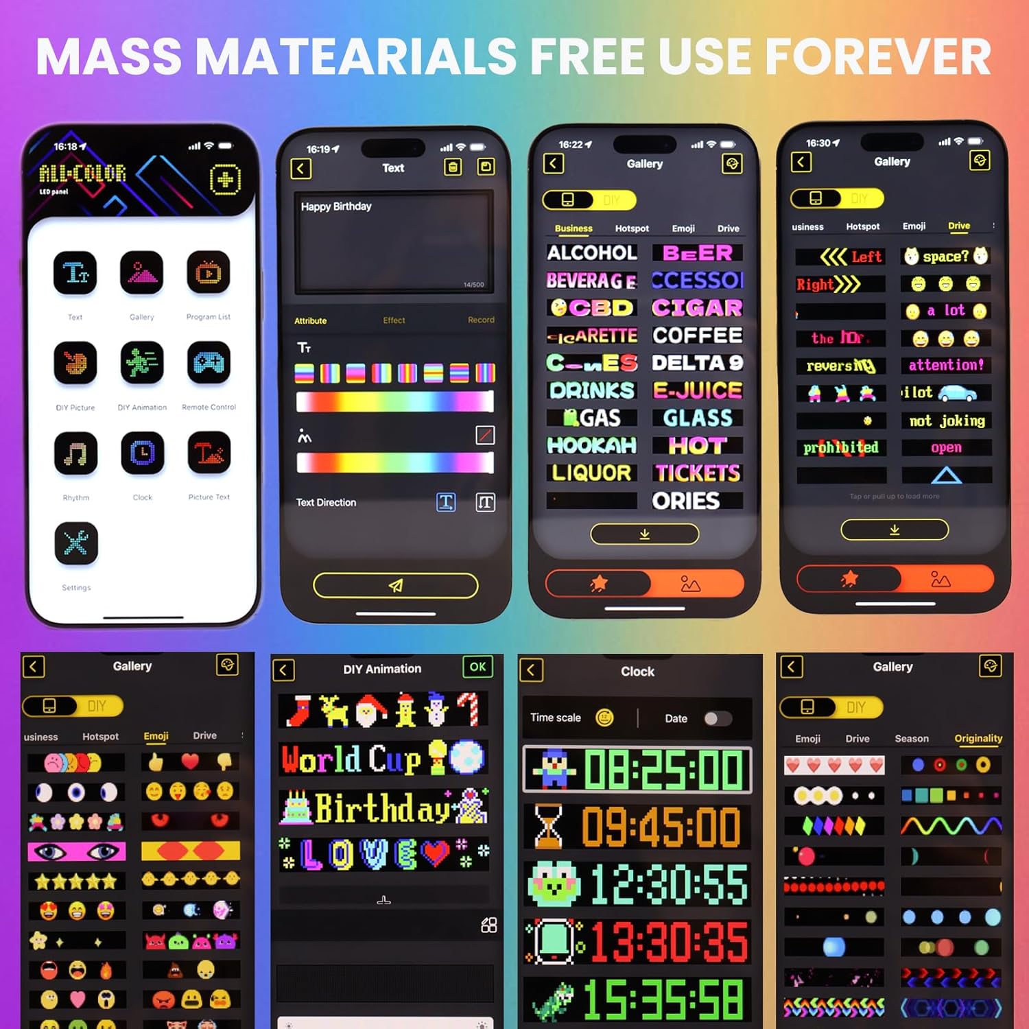 LED Eyes for Truck Windshield, 2PCS 23.6inx4.7in Devil Eyes Light for Windshield, Devil Eyes Light for Car, Truck, SUVs, Gift for Men