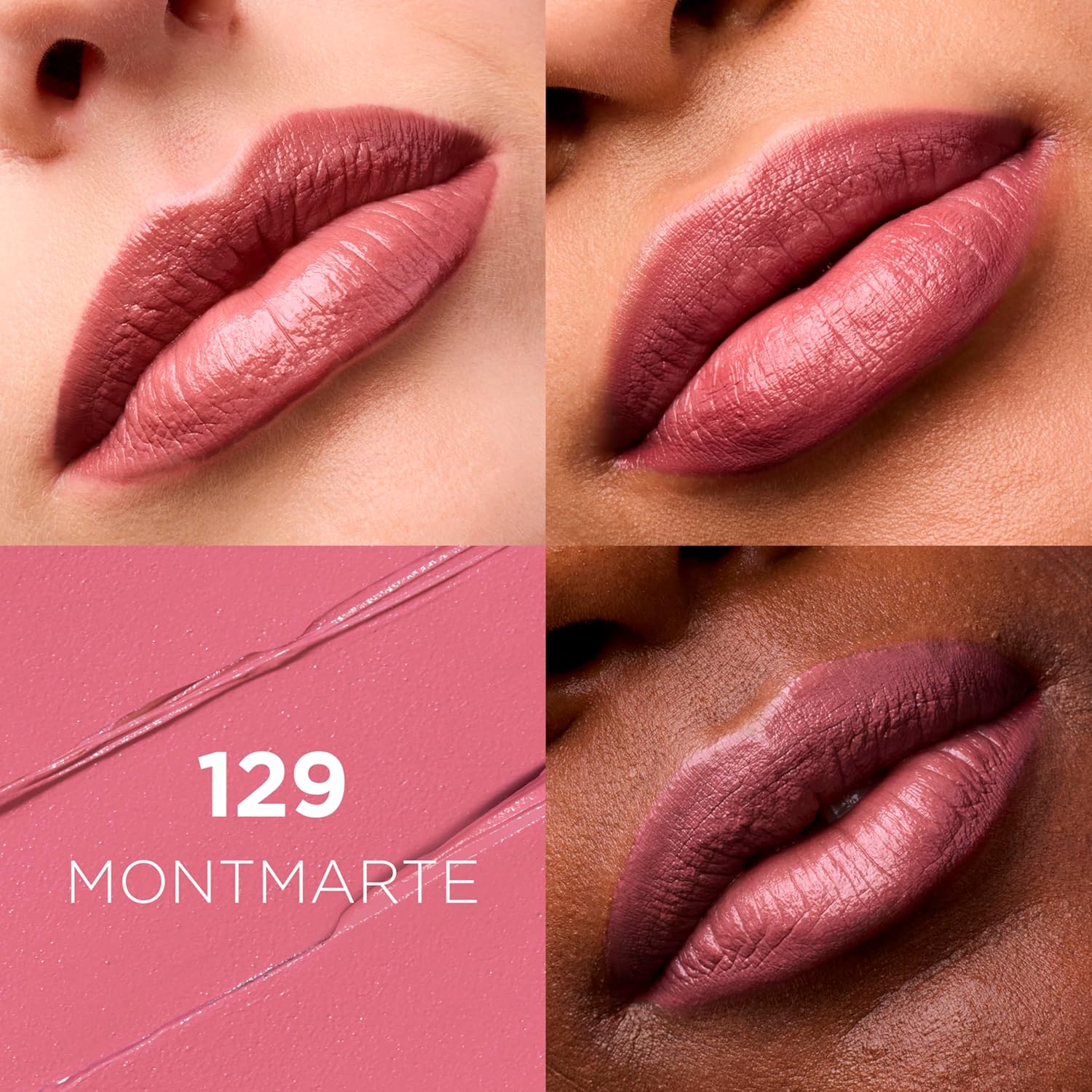 L'Oreal Paris Colour Riche Original Creamy, Hydrating Satin Lipstick with Argan Oil and Vitamin E, Blushing Berry , 1 Count