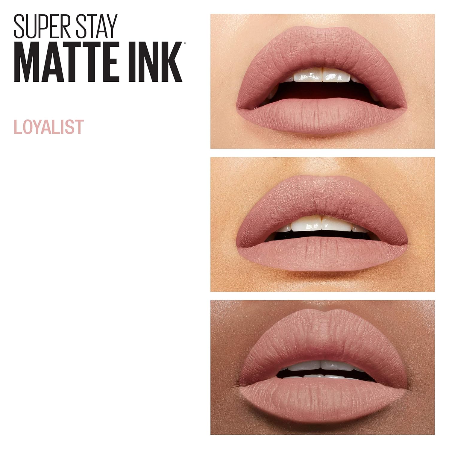 Maybelline Super Stay Matte Ink Liquid Lipstick Makeup, Long Lasting High Impact Color, Up to 16H Wear, Mover, Brown, 1 Count, Packaging May Vary