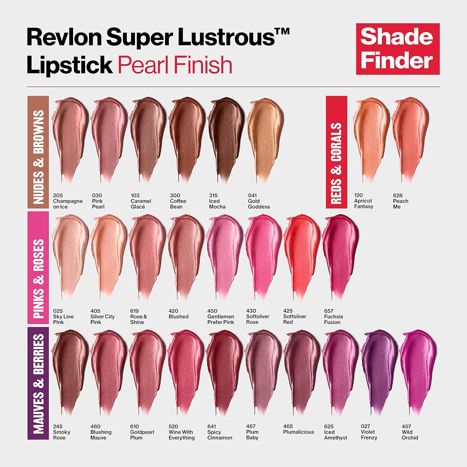 Revlon Super Lustrous Lipstick, Creamy Formula For Soft, Fuller-Looking Lips, Moisturized Feel, 764 On the Mauve, 0.15 oz