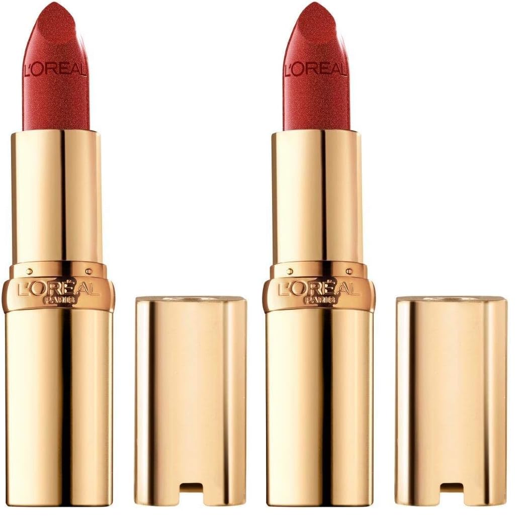 L'Oreal Paris Colour Riche Original Creamy, Hydrating Satin Lipstick with Argan Oil and Vitamin E, Blushing Berry , 1 Count