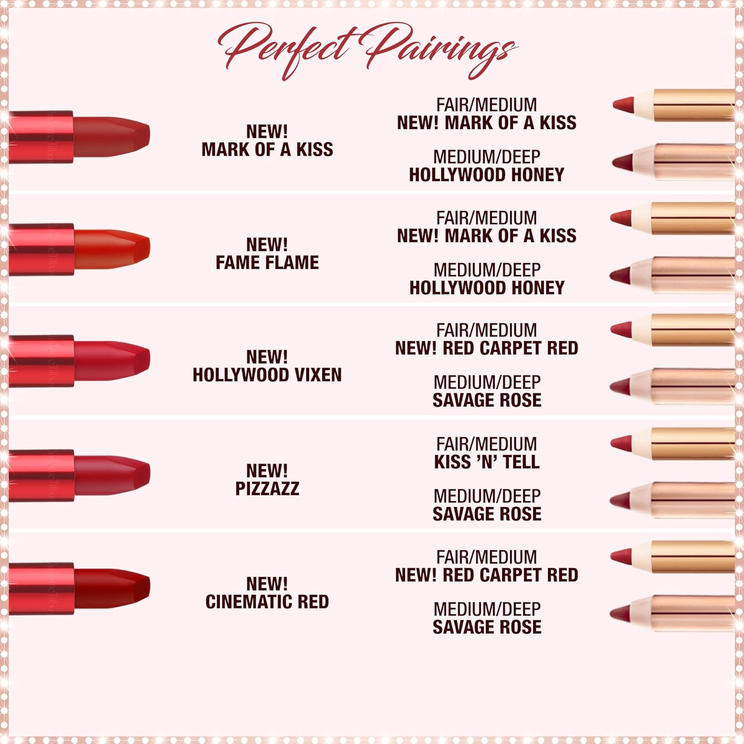 Charlotte Tilbury Matte Revolution Lipstick - Long Lasting, Matte Lipstick with Buildable Color & Lip-Loving Ingredients - Creamy, Easy to Blend Formula