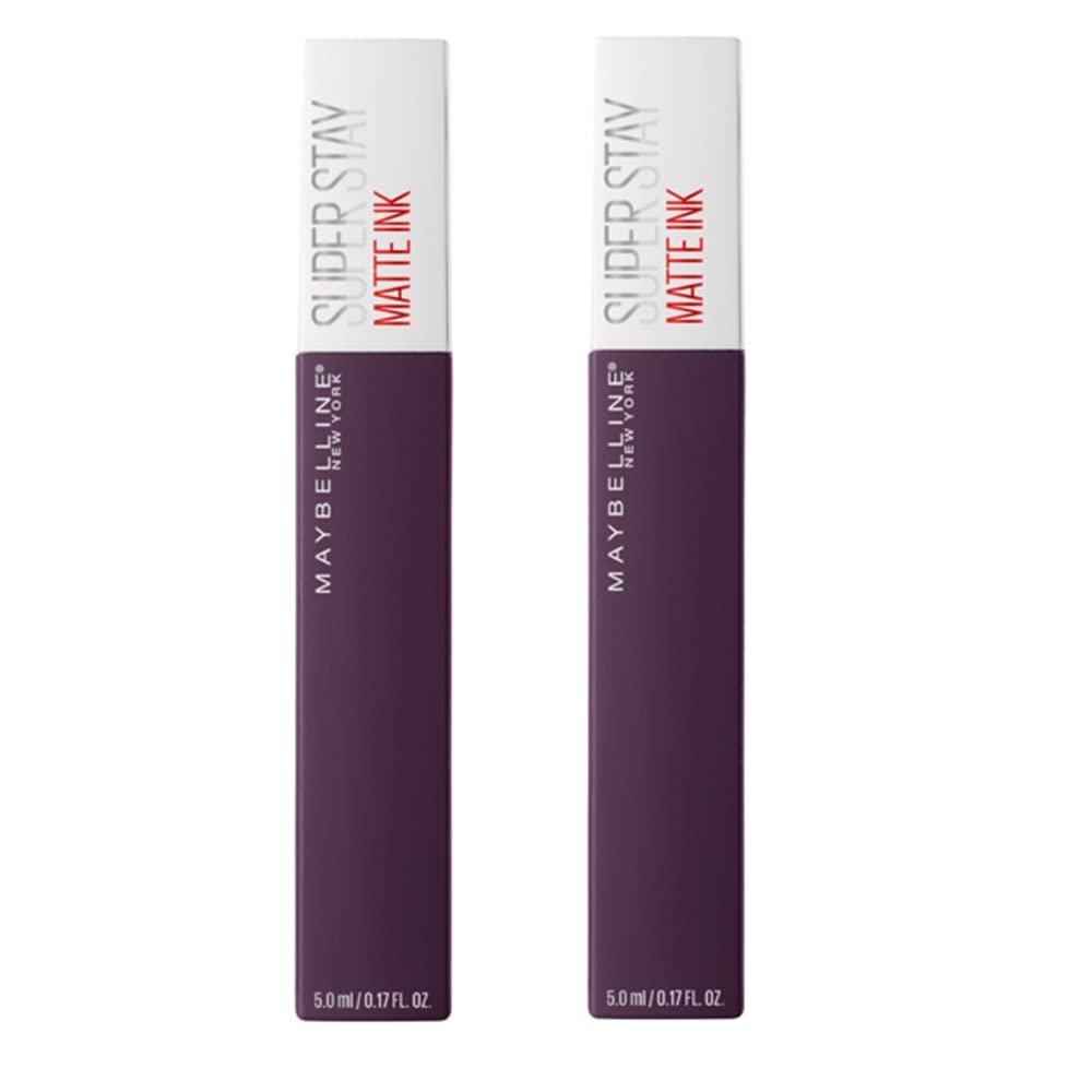 Maybelline Super Stay Matte Ink Liquid Lipstick Makeup, Long Lasting High Impact Color, Up to 16H Wear, Mover, Brown, 1 Count, Packaging May Vary