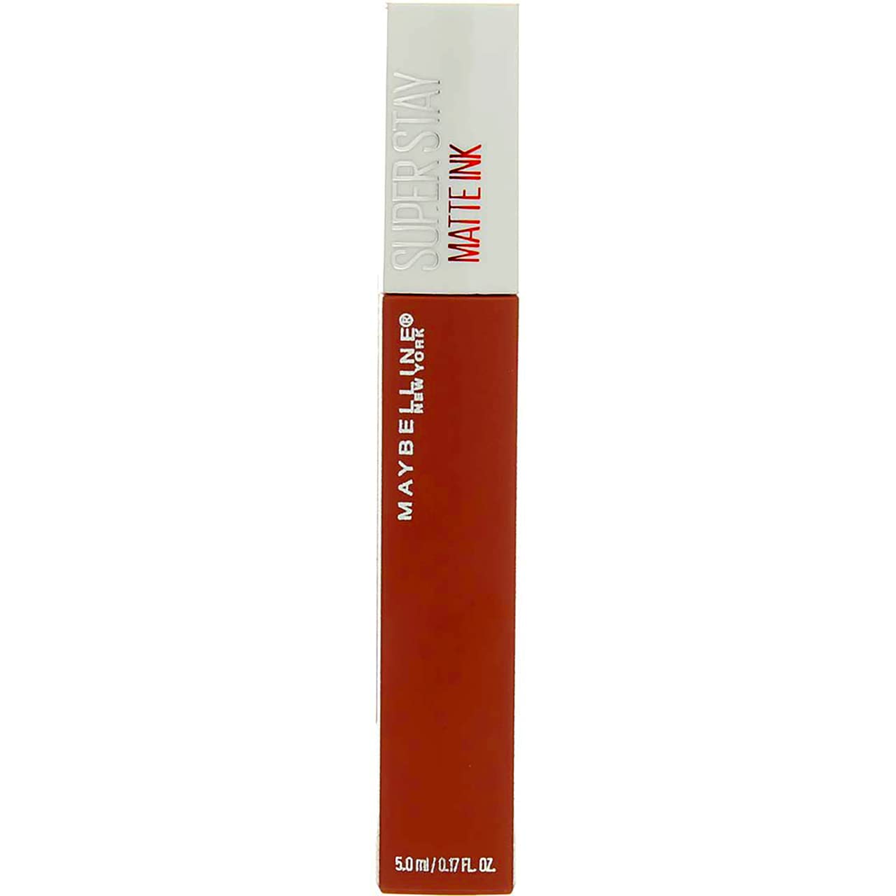 Maybelline Super Stay Matte Ink Liquid Lipstick Makeup, Long Lasting High Impact Color, Up to 16H Wear, Mover, Brown, 1 Count, Packaging May Vary